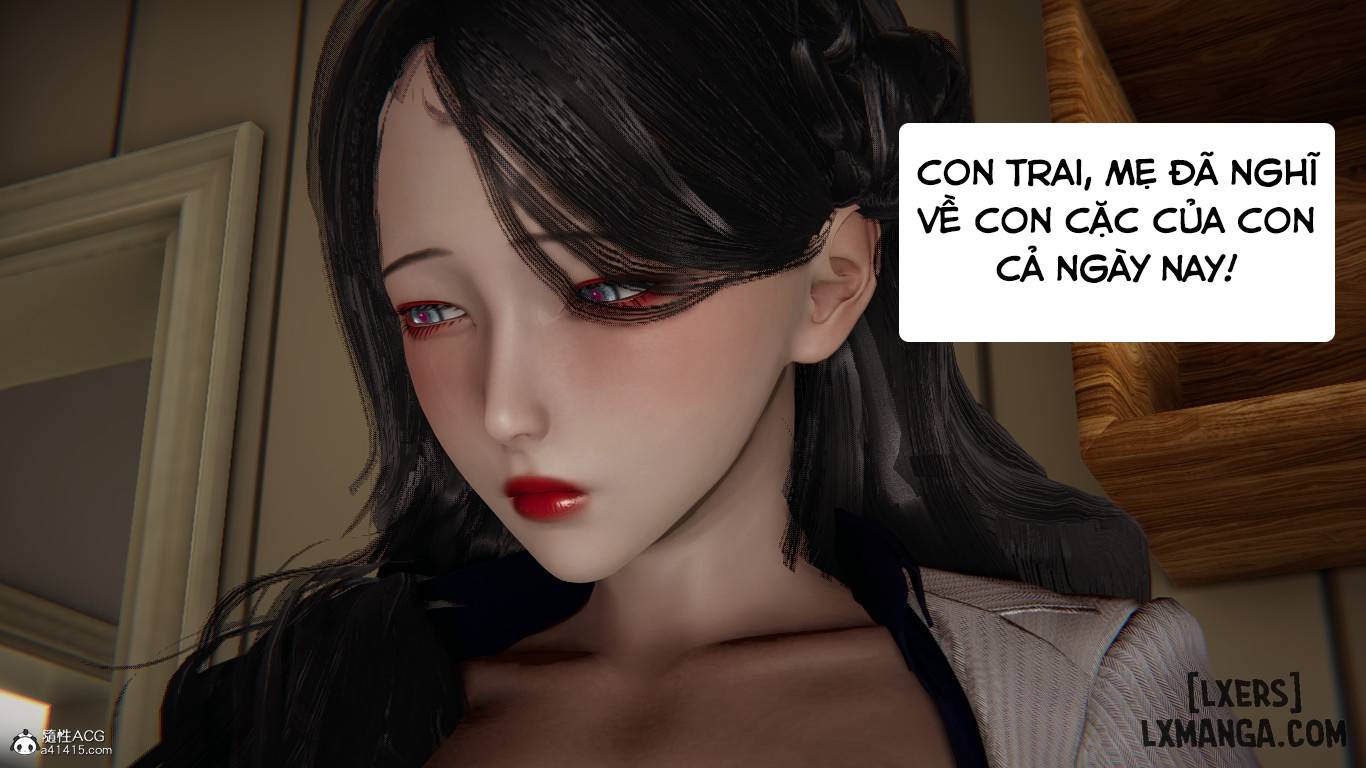 HentaiVN.net - Ảnh 18 - Thôi miên mẹ để giúp ba chăm sóc mẹ - Chương 2.4 END
