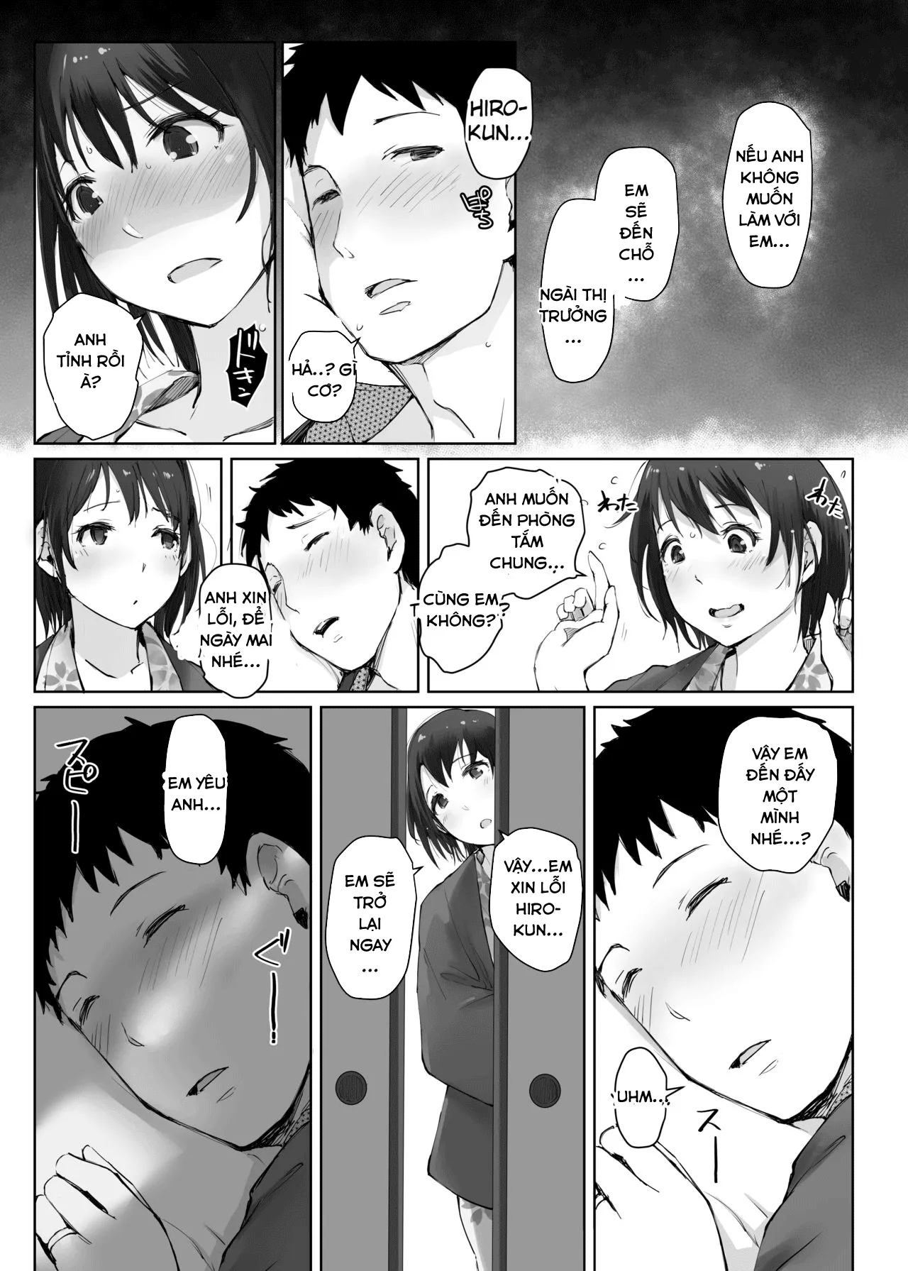 HentaiVN.net - Ảnh 17 - Hitozuma To NTR Chounai Ryokou -Futsukame - Oneshot