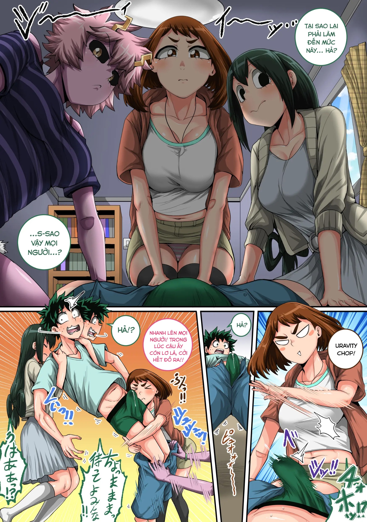 HentaiVN.net - Ảnh 19 - Boku no Harem Academia Ch. 8: Kanojo-tachi no Kesshin - part-1