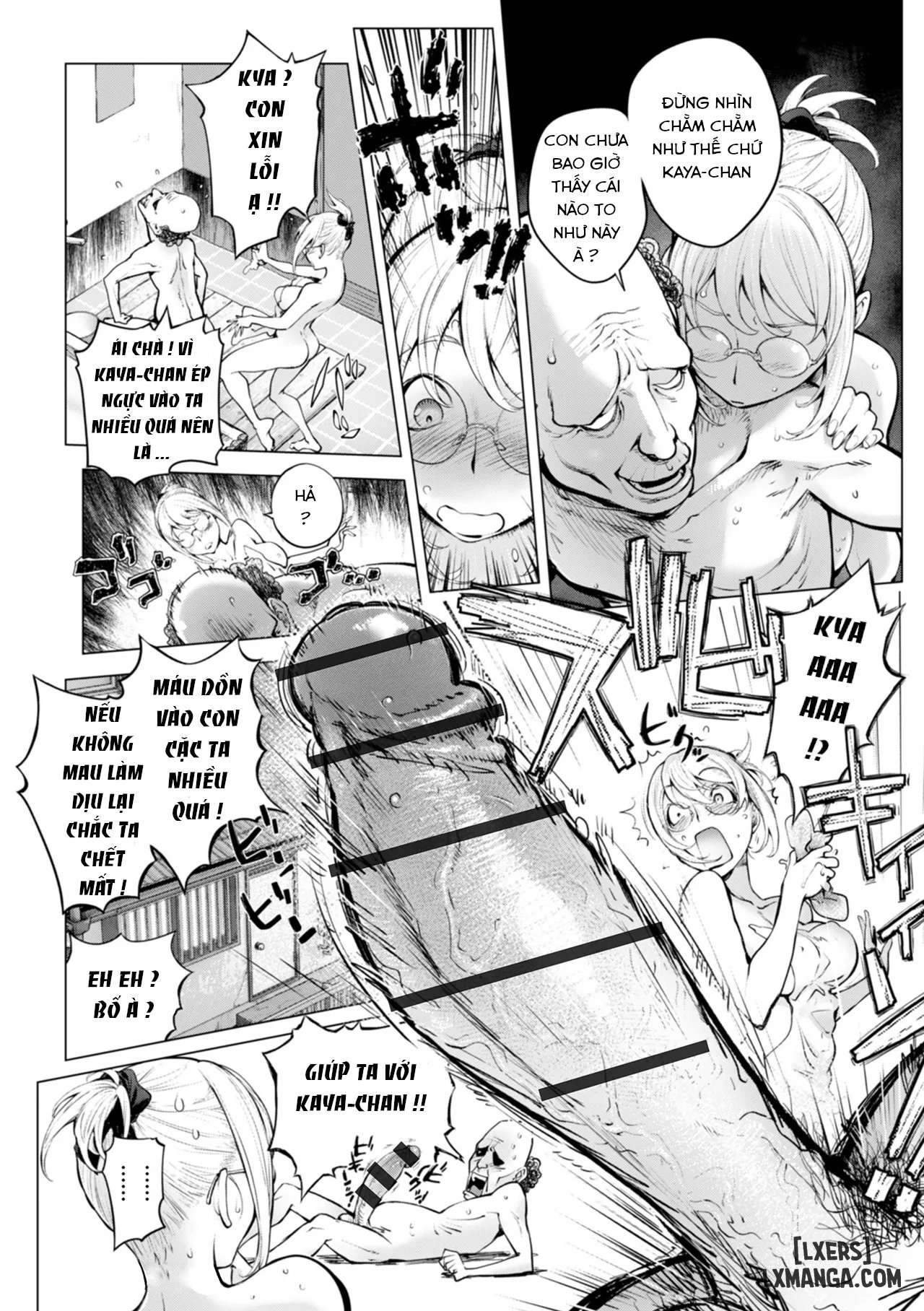 HentaiVN.net - Ảnh 18 - Kỉ niệm của Kaya-nee và lão già - Oneshot