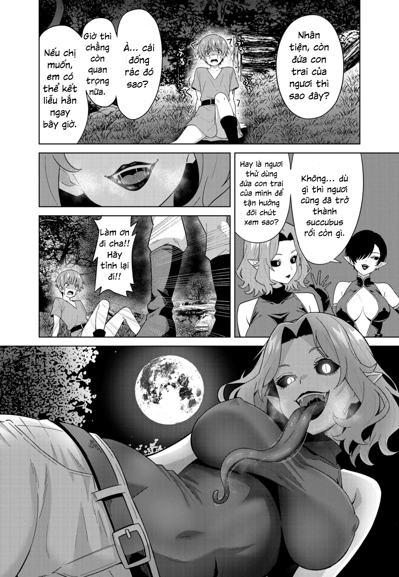 HentaiVN.net - Ảnh 18 - Xiềng Xích Của Nữ Yêu (Succubus) - oneshot