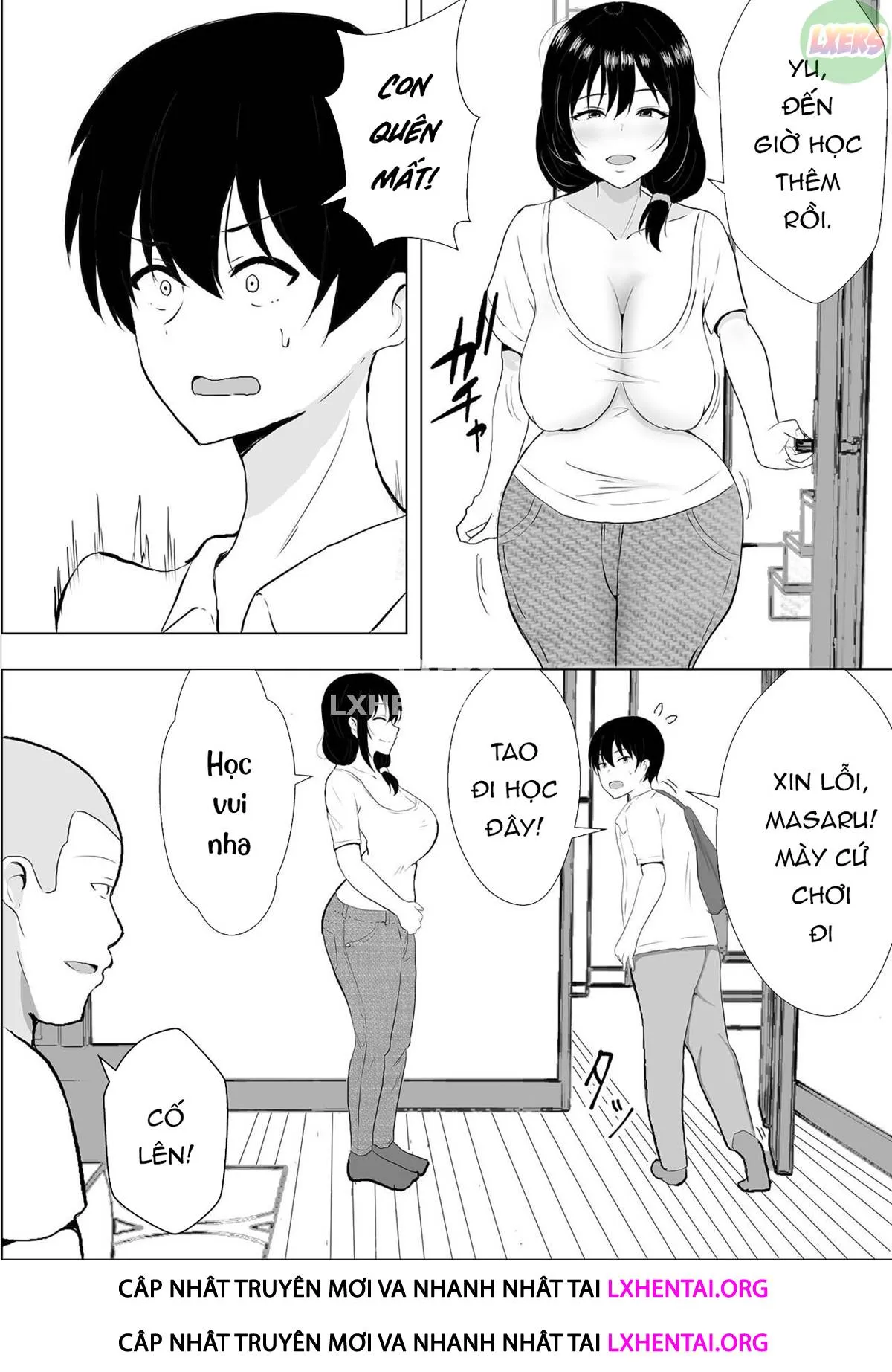 HentaiVN.net - Ảnh 18 - TomoKano Kaa-chan~ Daisuki na Ore no Hahaoya wa Aho na Shinyuu no Kanojo~ [My Mom Is My Friend's Girlfriend] - Chap 1