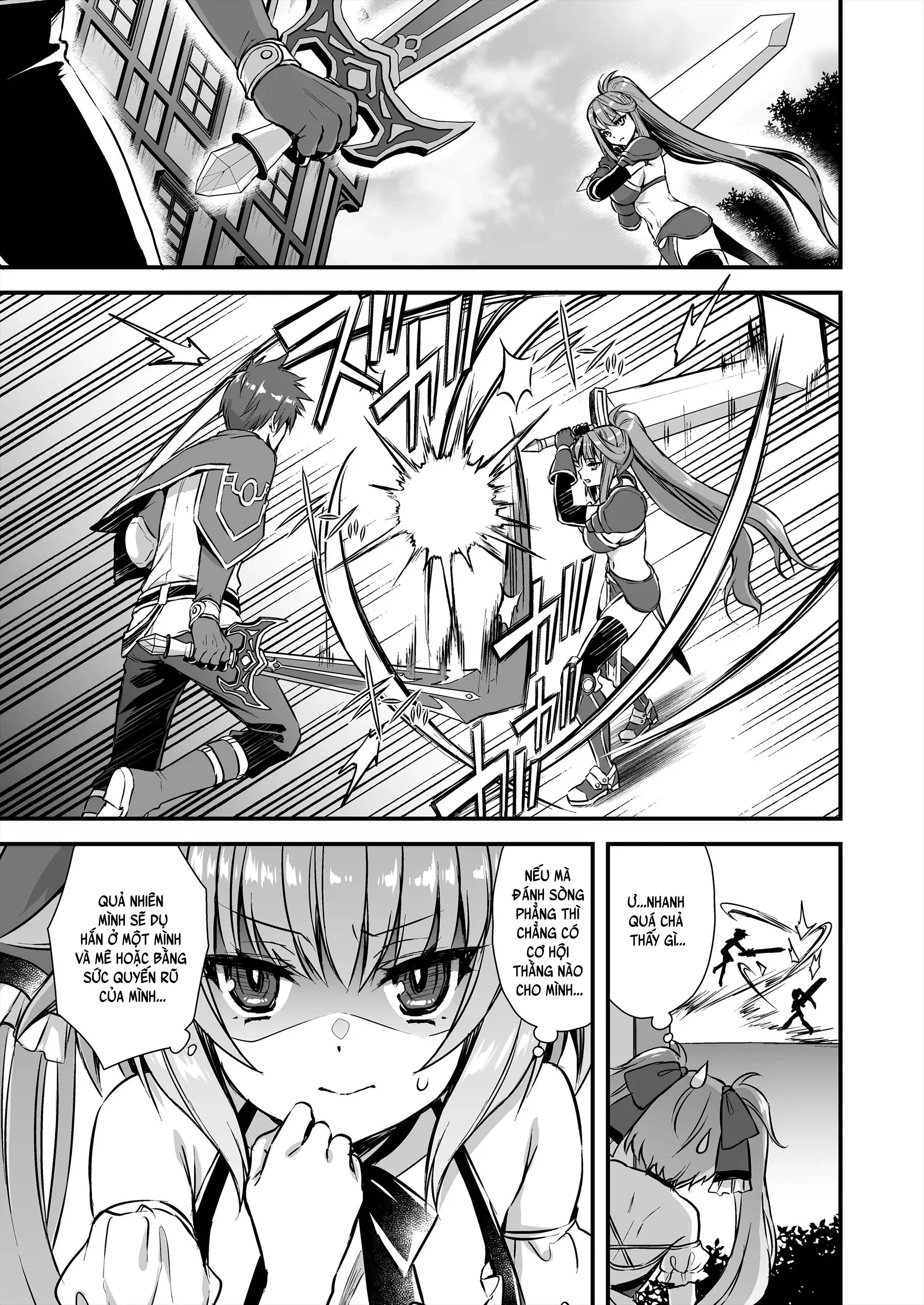 HentaiVN.net - Ảnh 18 - Để mắt đến nàng Elf nóng bỏng ở thế giới khác - Chap 8