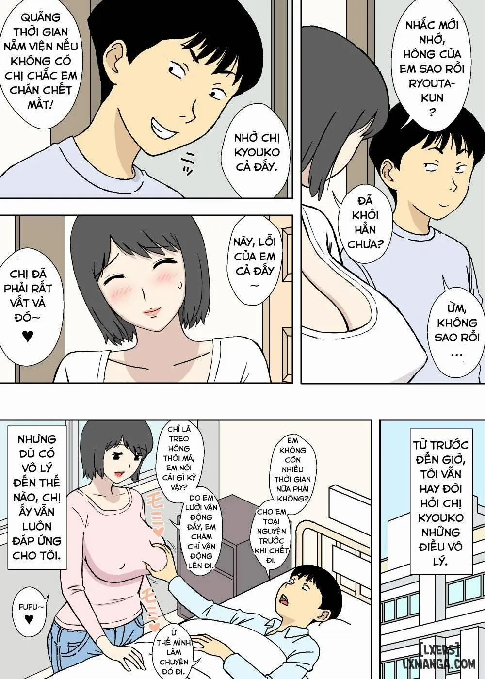 HentaiVN.net - Ảnh 18 - Chichi Musume - Ryouko to Kyouko - Oneshot