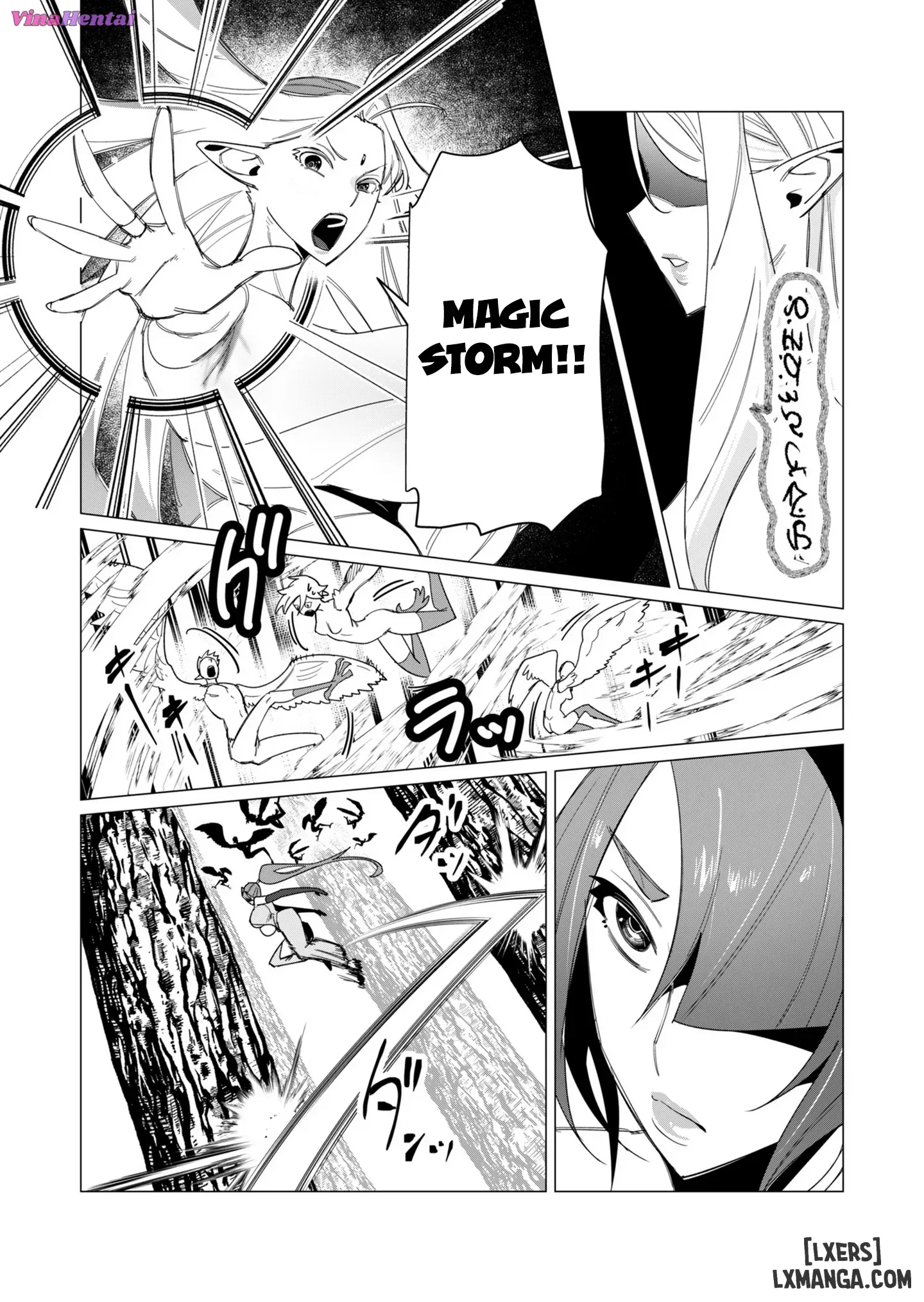 HentaiVN.net - Ảnh 18 - Vị Anh Hùng Muốn “Vợ Người Ta” Làm Phần Thưởng - Chap 9 : Dũng Sĩ x Harpy (phần 2)