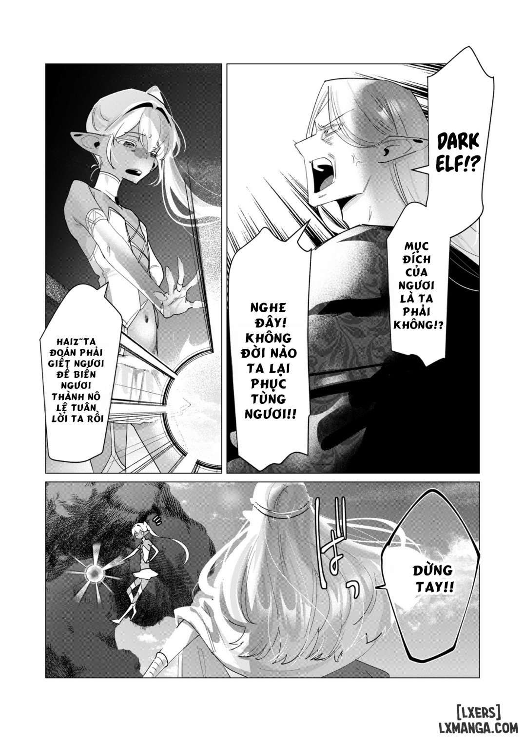 HentaiVN.net - Ảnh 18 - Vị Anh Hùng Muốn “Vợ Người Ta” Làm Phần Thưởng - Chap 17 : Dũng Sĩ và lời nguyền Dark Elf (Phần 4)