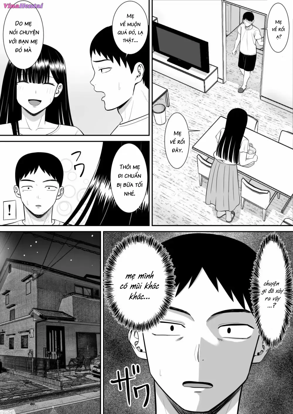 HentaiVN.net - Ảnh 18 - Thằng bắt nạt tôi nó địt mẹ tôi!?  - Phần 2 - Chap 1