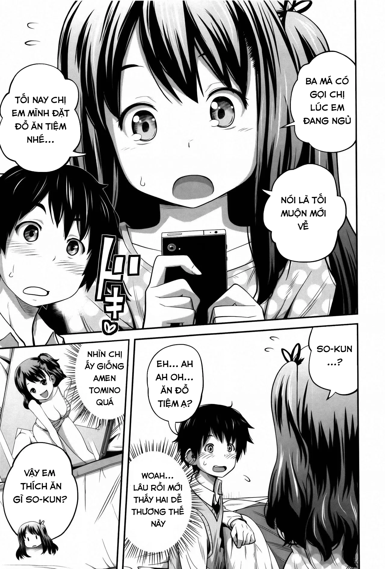 HentaiVN.net - Ảnh 17 - Chị Hai của tôi [Daily Sisters] - Chap 1