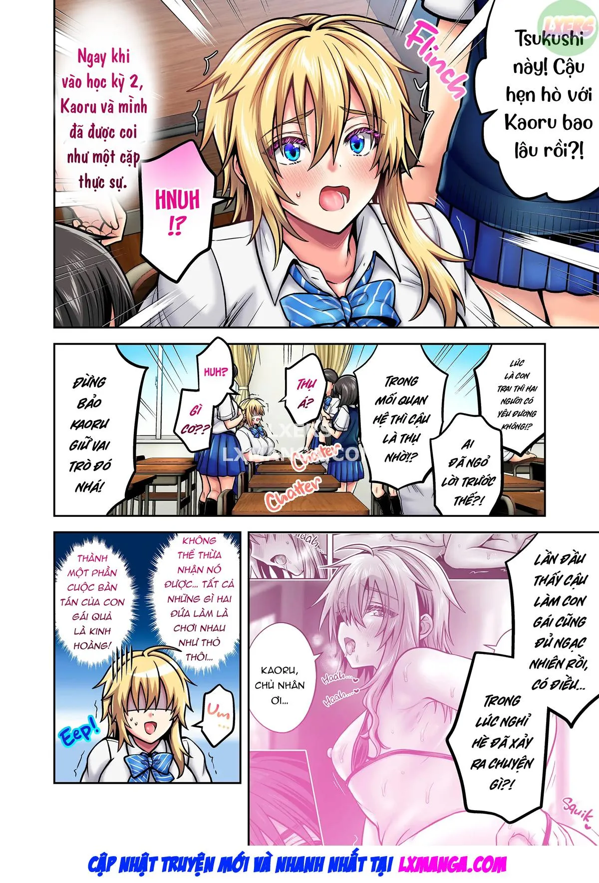 HentaiVN.net - Ảnh 18 - Ore No Shinyuu Wa TS (Seitenka) Taishitsu - Chap 5