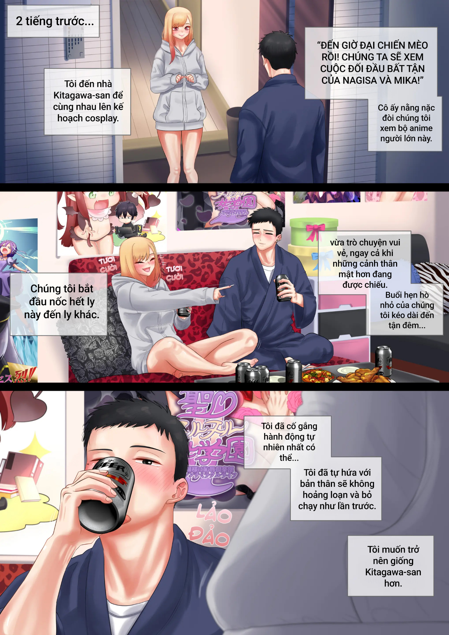 HentaiVN.net - Ảnh 19 - My Dress-Up Fuck Buddy - Oneshot full-1-3