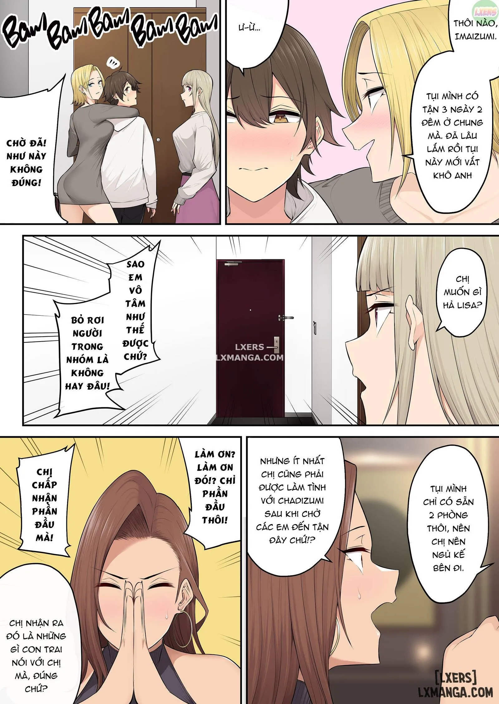 HentaiVN.net - Ảnh 18 - Imaizumi đưa cả bầy Gyaru về nhà mình - Chapter 5