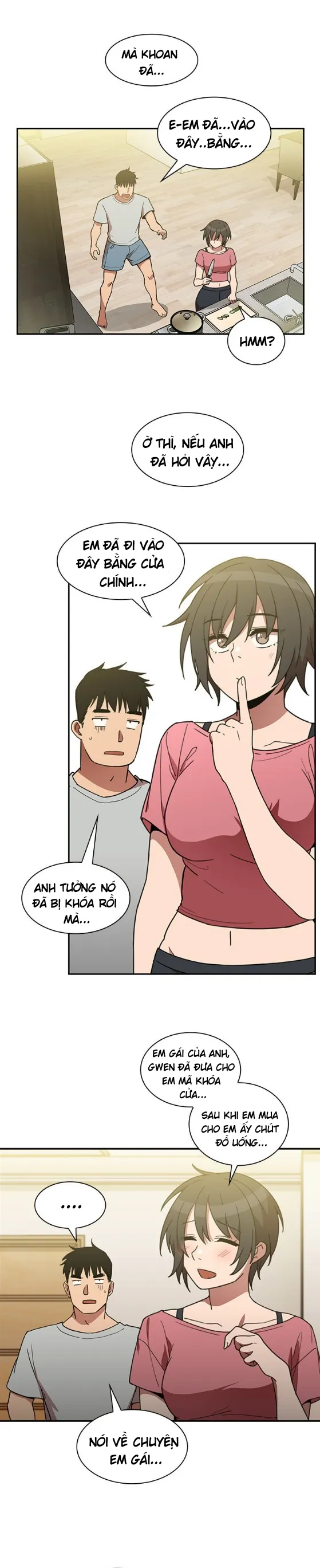 HentaiVN.net - Ảnh 18 - Như Một Người Hàng Xóm(End) - Chap 39: Trò Chuyện