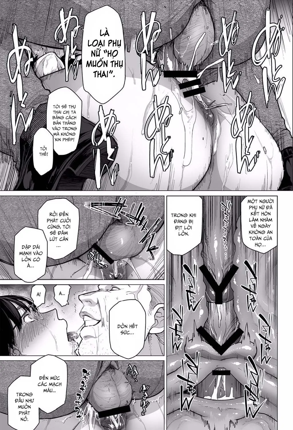 HentaiVN.net - Ảnh 18 - Sự hy sinh của Người vợ  - Chap 3