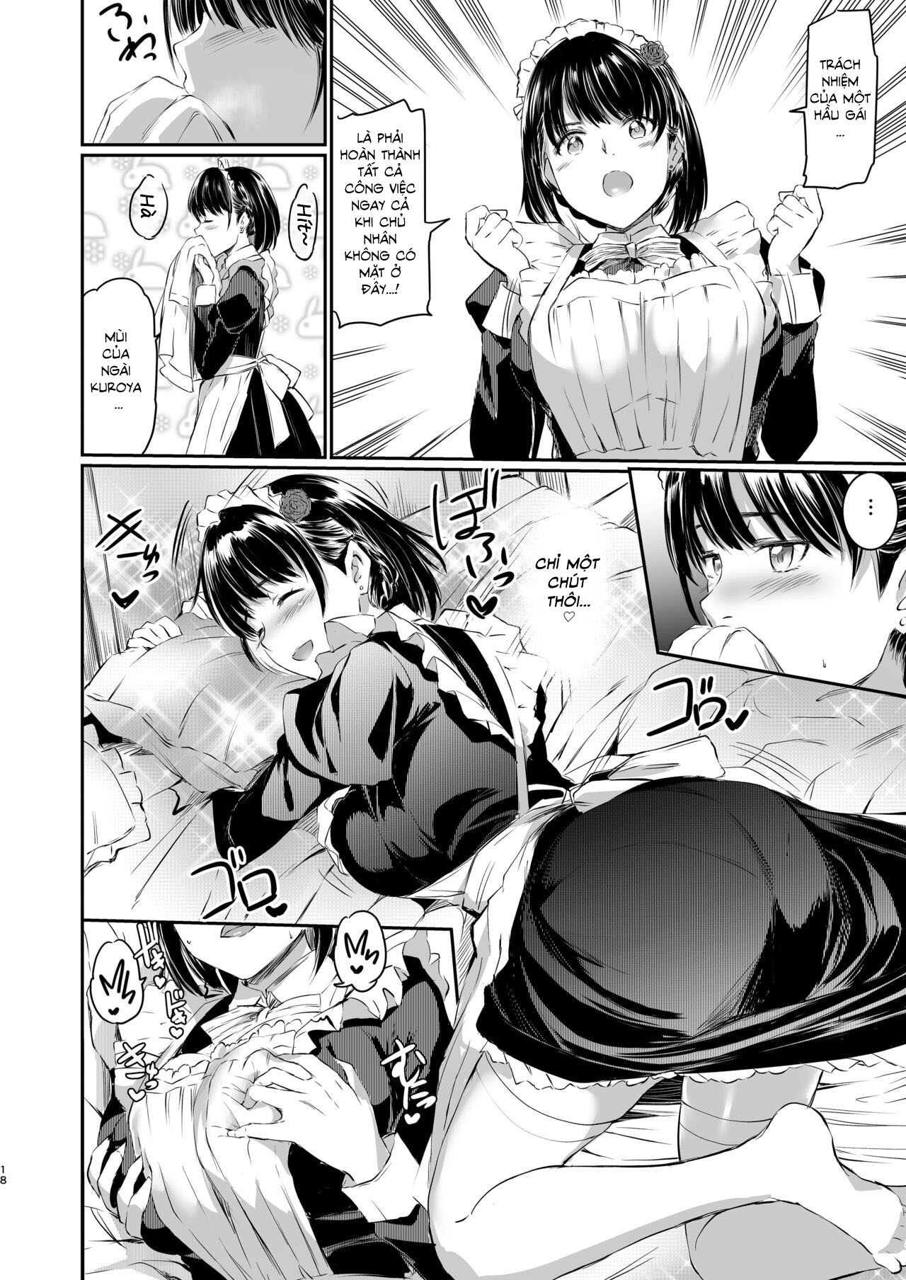 HentaiVN.net - Ảnh 19 - Akuma De Maid - Chương 3