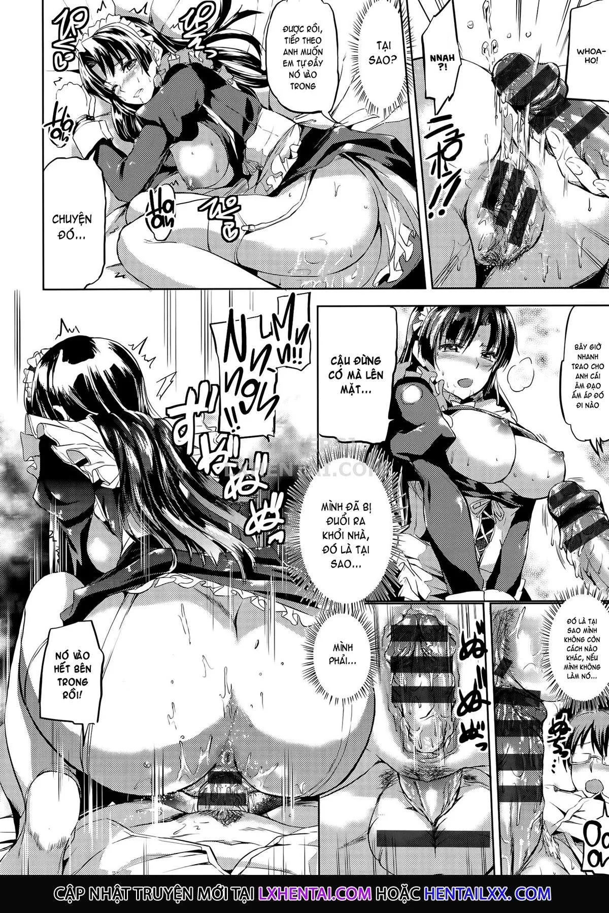 HentaiVN.net - Ảnh 18 - Ojousama No Maid Jijou - Chap 5