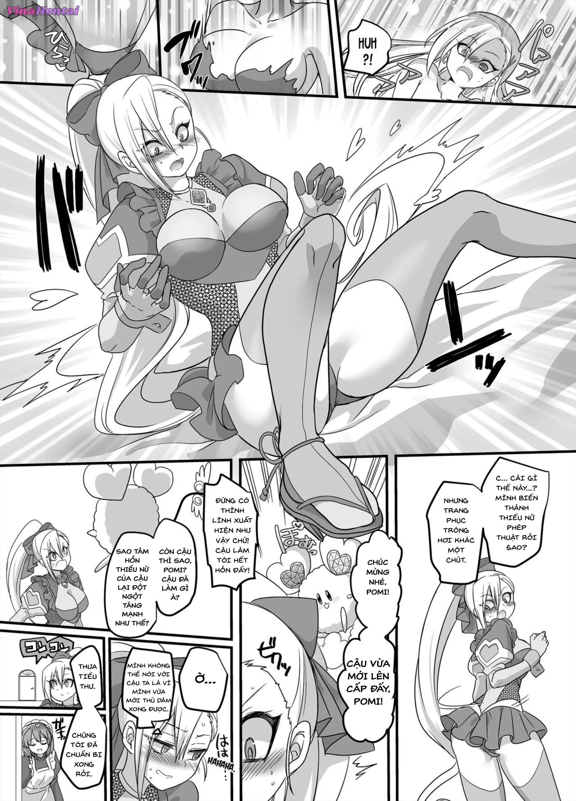 HentaiVN.net - Ảnh 18 - Thiếu Nữ Phép Thuật★ Hoán Đổi！ - Oneshot