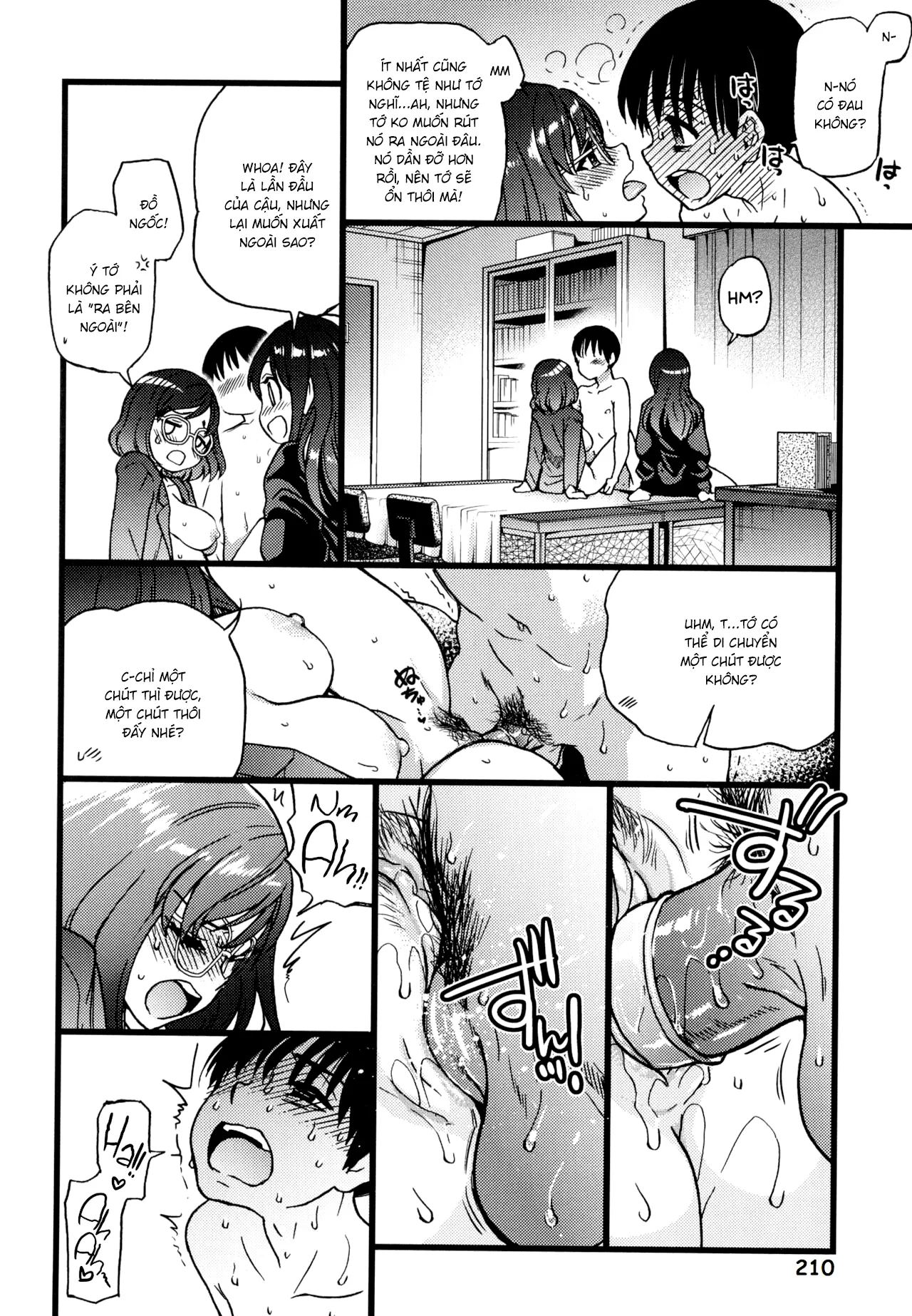 HentaiVN.net - Ảnh 17 - Please! Freeze! Please! - Chap 8