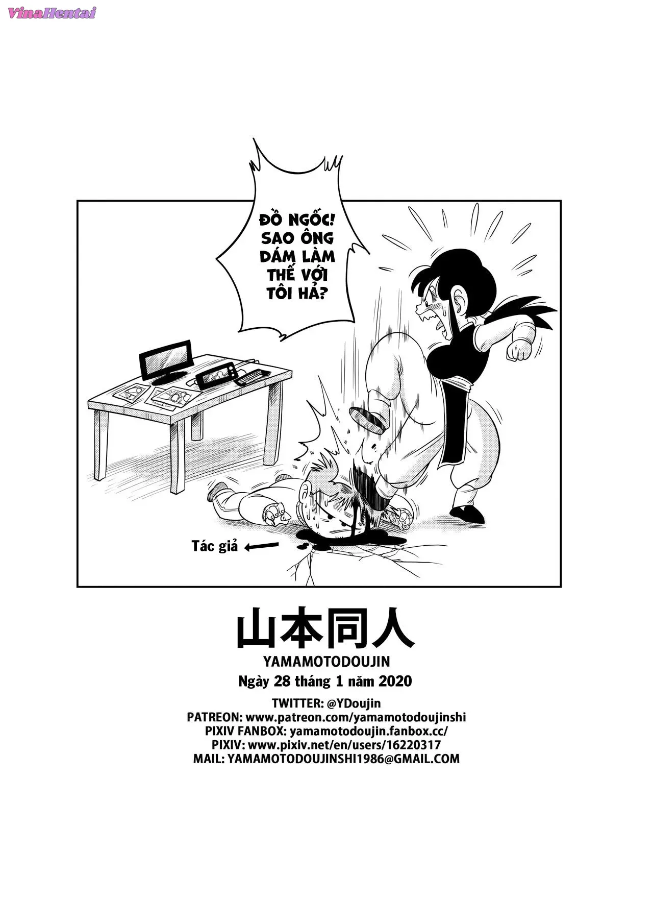 HentaiVN.net - Ảnh 18 - “Truyền Thống Cổ Xưa” vợ bị quấy rối! - Oneshot