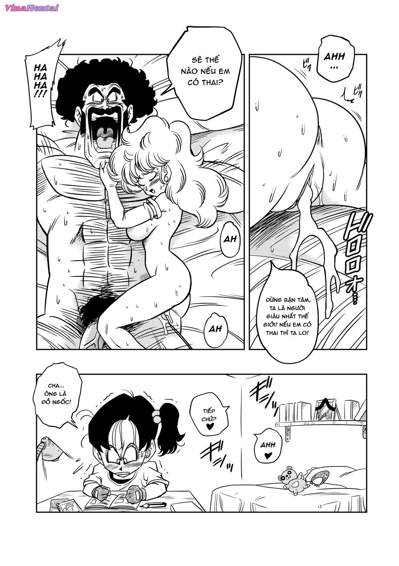 HentaiVN.net - Ảnh 18 - Huấn luyện bí mật của Mr Satan (Dragon Ball Z) [Mr Satan's Secret Training] - Oneshot