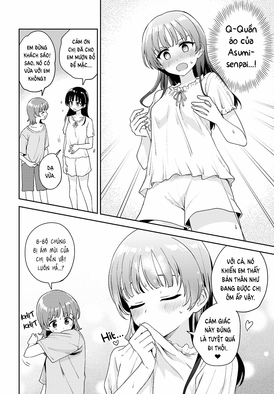 HentaiVN.net - Ảnh 18 - Asumi-chan có hứng thú với Nhà thổ Bách hợp! - Đêm 28