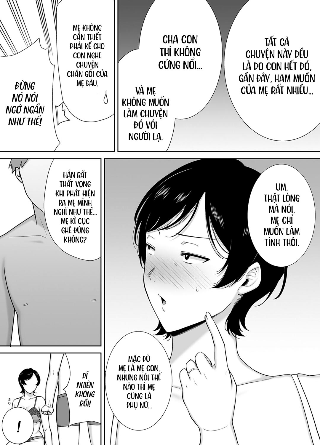 HentaiVN.net - Ảnh 19 - Mẹ cũng là phụ nữ - Chap 1