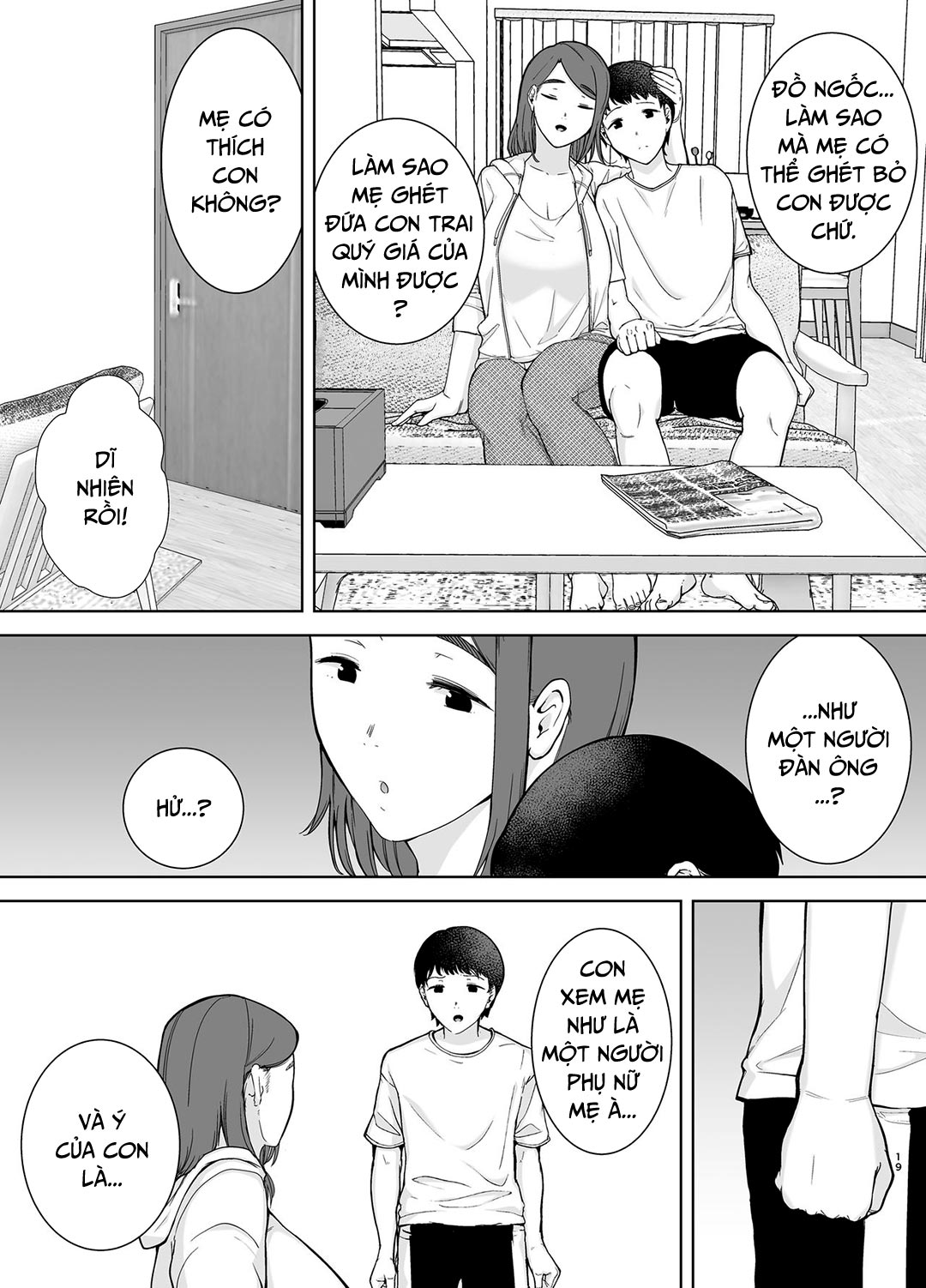 HentaiVN.net - Ảnh 18 - Mẹ chính là người tôi yêu! - Chap 1