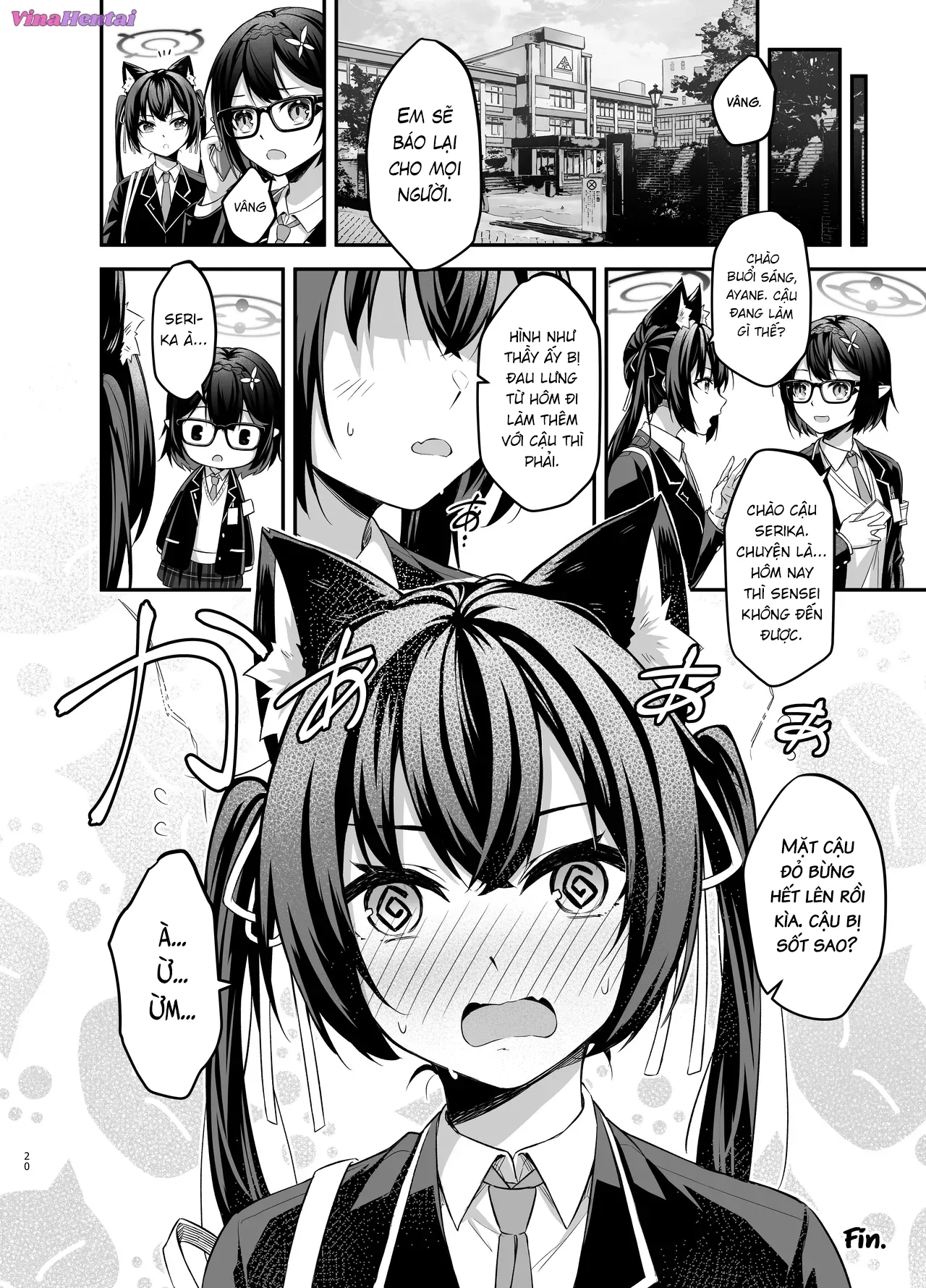 HentaiVN.net - Ảnh 19 - Giờ làm thêm của Serika. - 1_one-shot-kho-dai