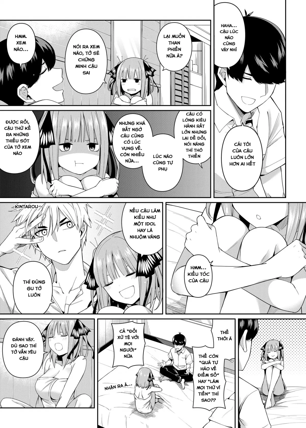 HentaiVN.net - Ảnh 18 - Nibun no Yuudou (Gotoubun no Hanayome) [Half Seduction] - Oneshot