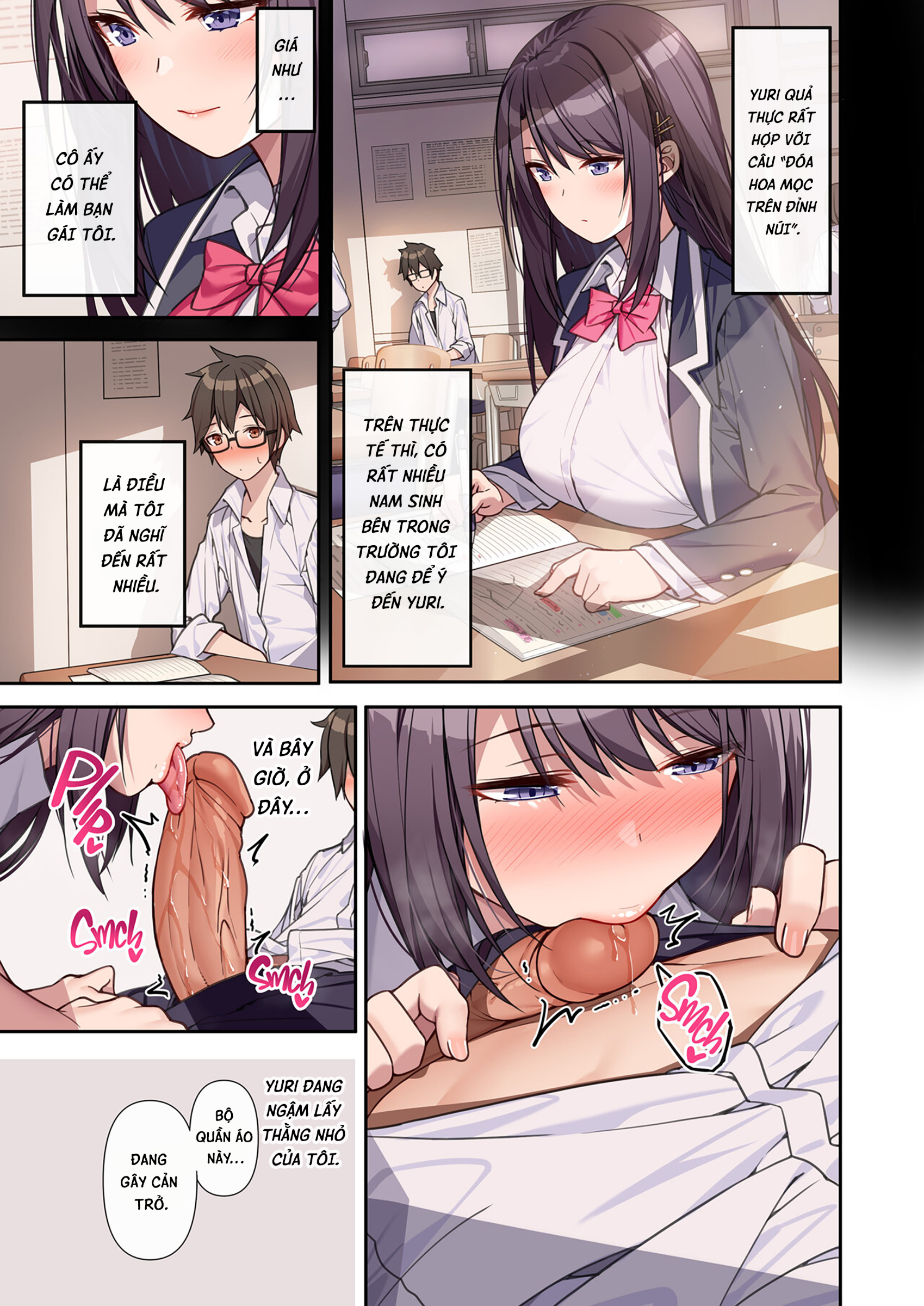 HentaiVN.net - Ảnh 19 - Bạn gái luân phiên - Mối tình tay ba - Oneshot