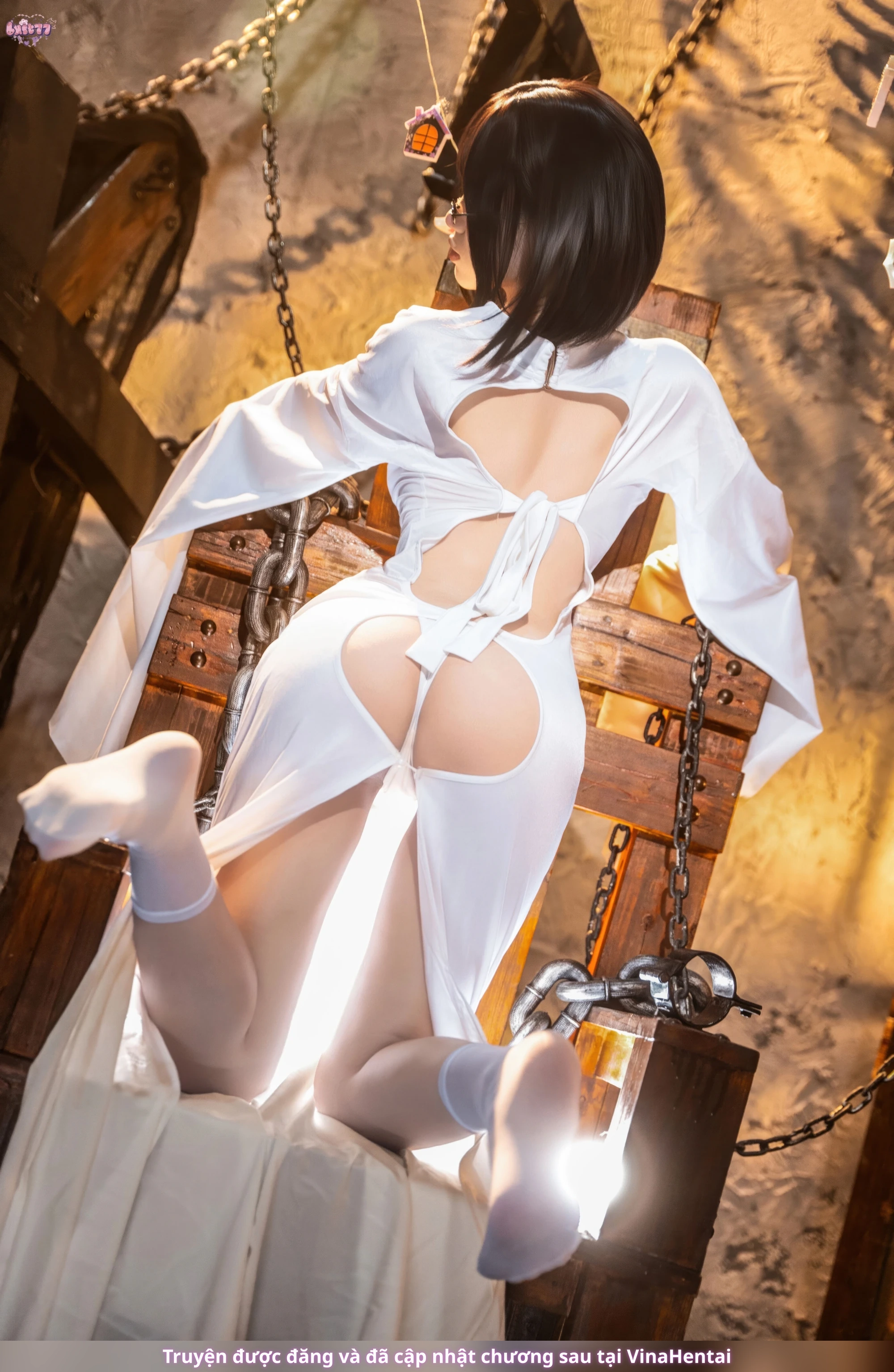HentaiVN.net - Ảnh 18 - Thất Thất phải ngoan nhé: Cô nàng hồn ma - Oneshot