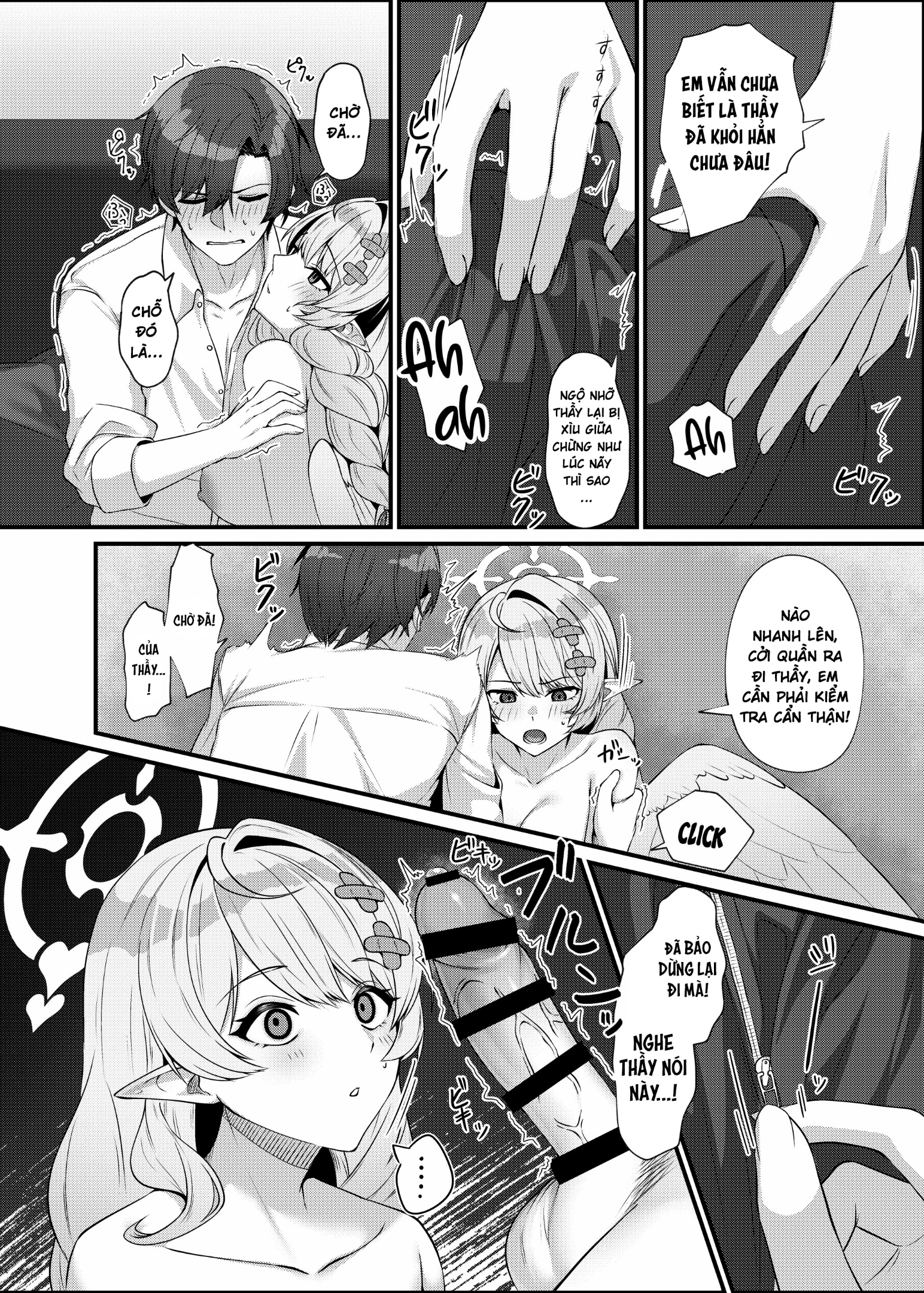 HentaiVN.net - Ảnh 19 - Sensei ni Kyuugo no Te o! | A Helping Hand for Sensei! - Chap 1