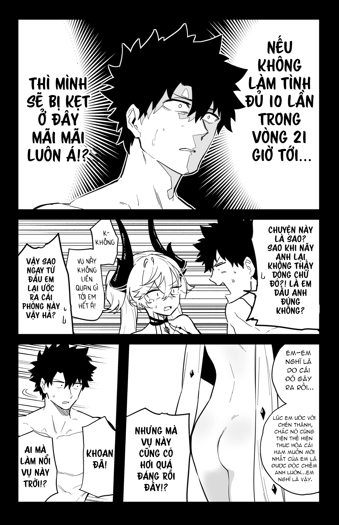 HentaiVN.net - Ảnh 5 - The Room That You Can't Get Out Until You - chap 2 (end)
