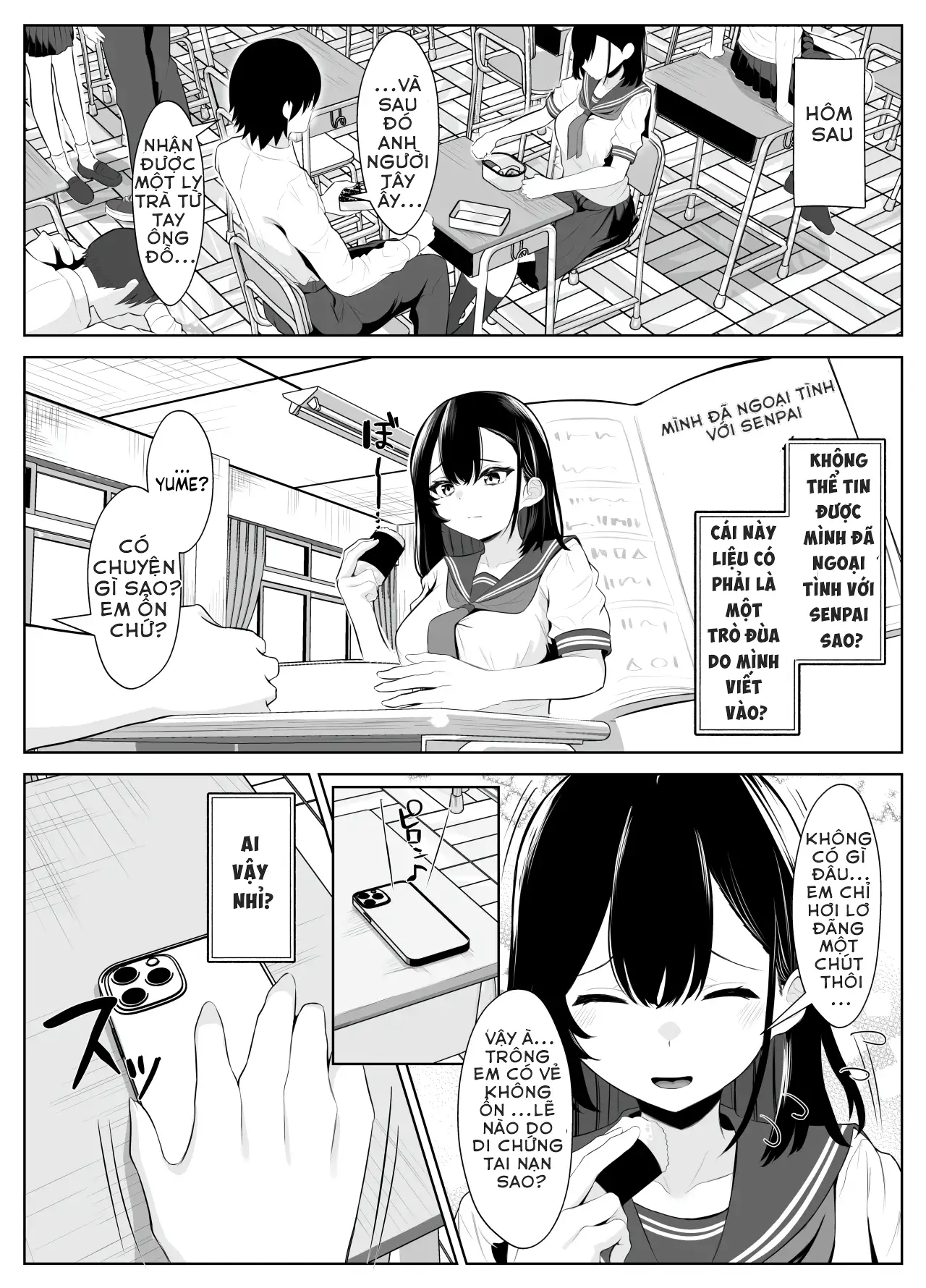 HentaiVN.net - Ảnh 18 -  Bạn gái bị mất trí nhớ của tôi bị senpai NTR  - Oneshot