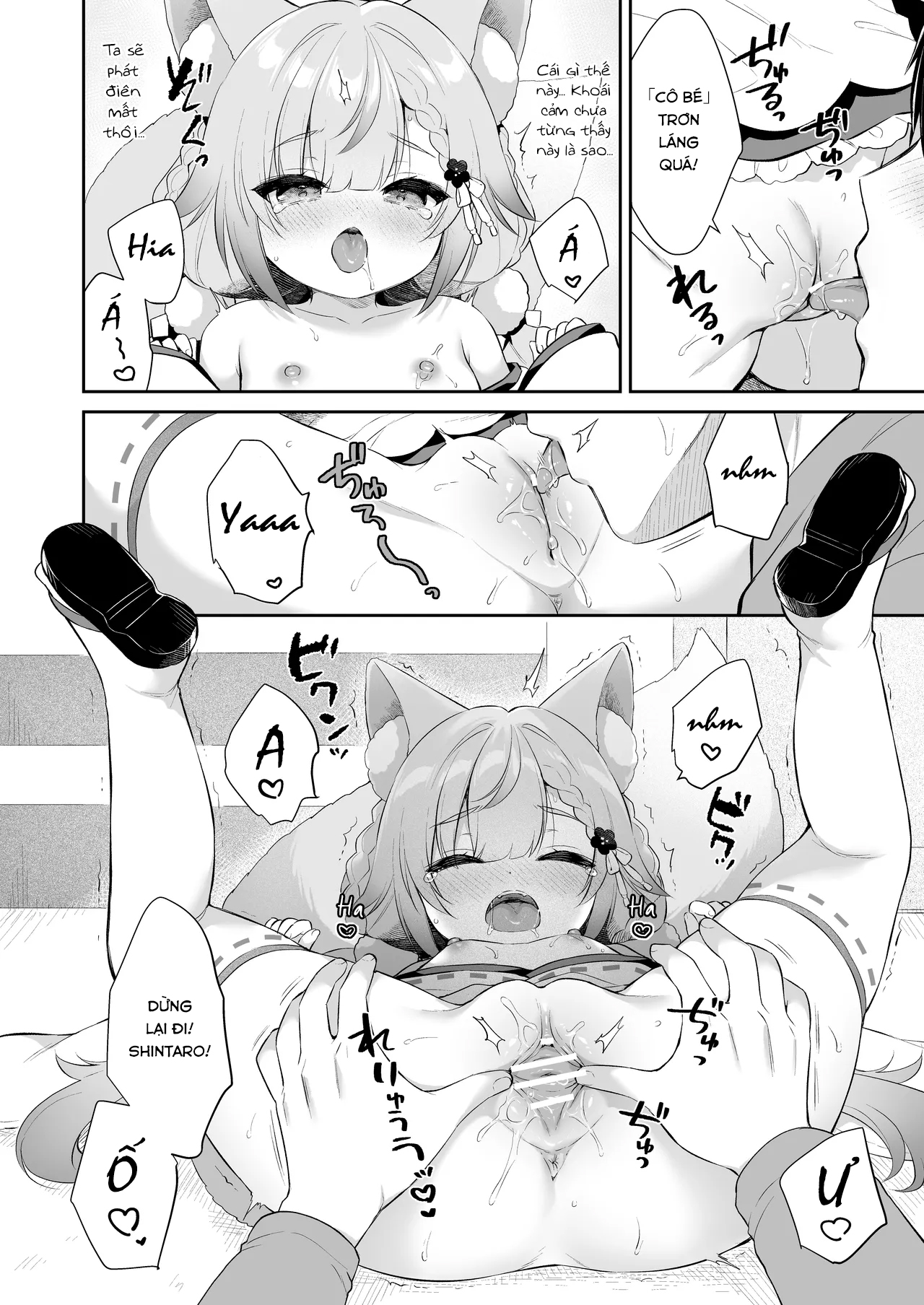 HentaiVN.net - Ảnh 20 - Cầu xin ngài! Inaba-sama - Oneshot Ngọt