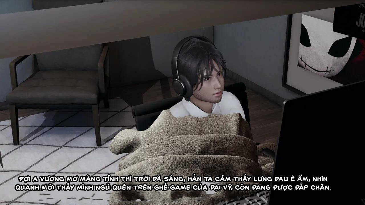 HentaiVN.net - Ảnh 34 - Cô bạn gái Tiểu Vy bị ngốc của tôi. - Chapter 10.4: Vụng trộm ngay bên cạnh bạn trai (p3)
