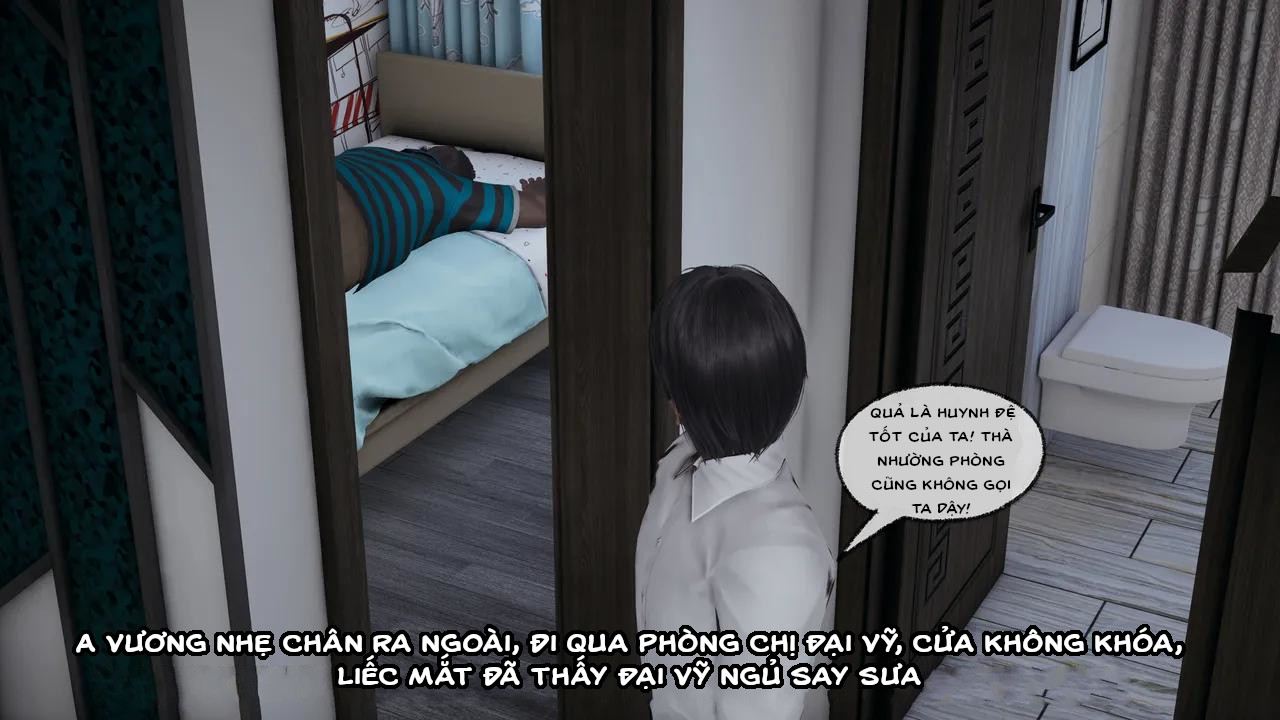 HentaiVN.net - Ảnh 36 - Cô bạn gái Tiểu Vy bị ngốc của tôi. - Chapter 10.4: Vụng trộm ngay bên cạnh bạn trai (p3)