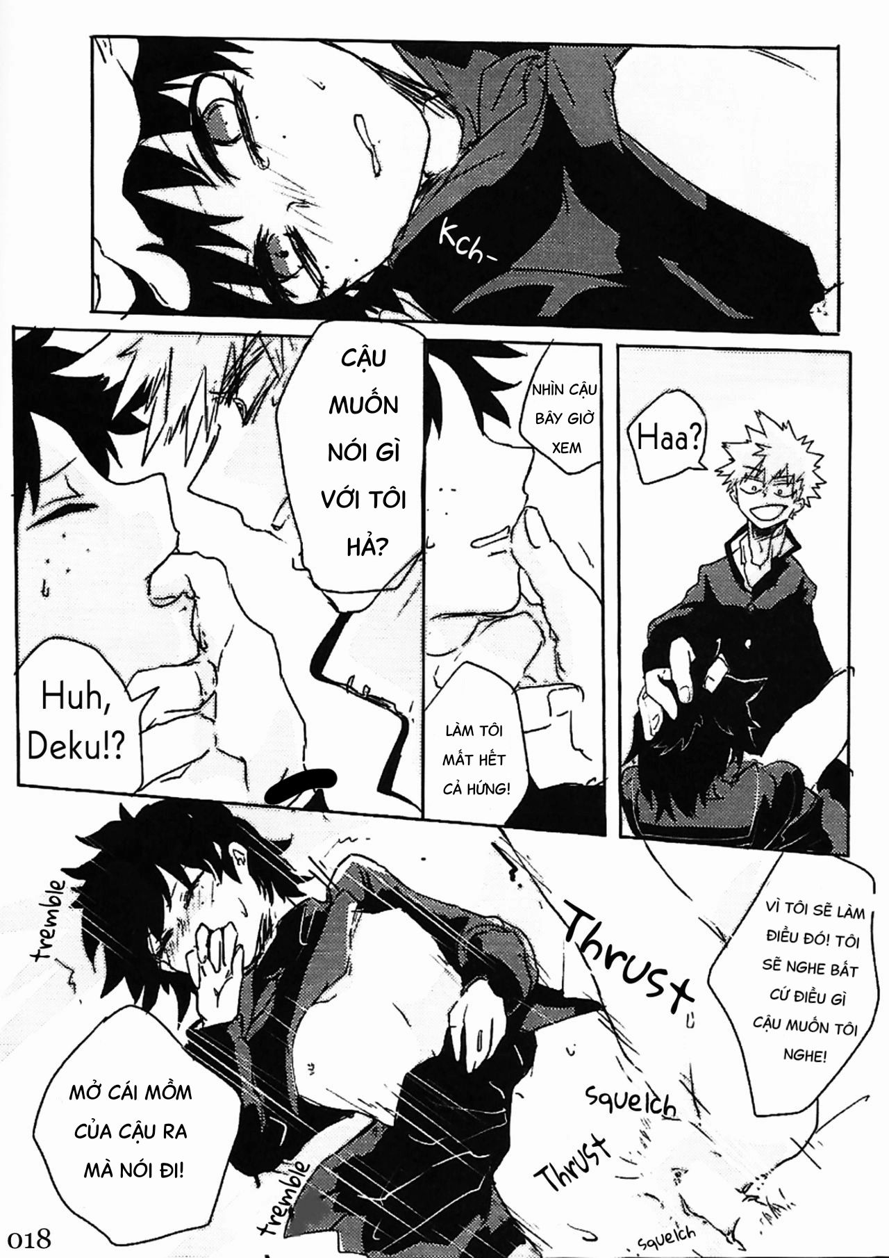HentaiVN.net - Ảnh 15 - The Melody Which Ceases to End (Boku no Hero Academia)  - Chương 1:thái độ ngốc nghếch của chúng ta khi bên nhau