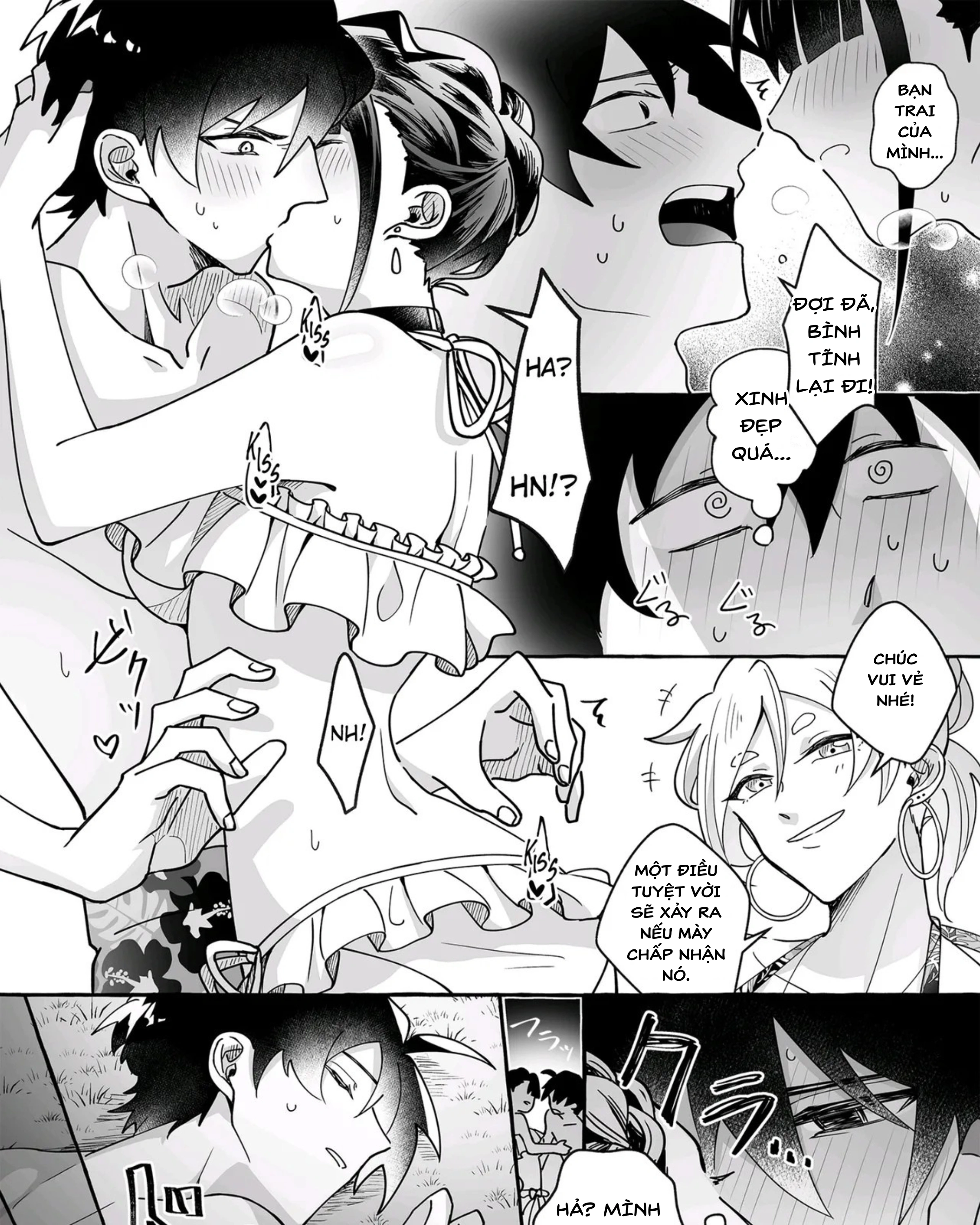 HentaiVN.net - Ảnh 36 - Hãy coi chừng những cô bạn gái dễ thương! - Chap 1