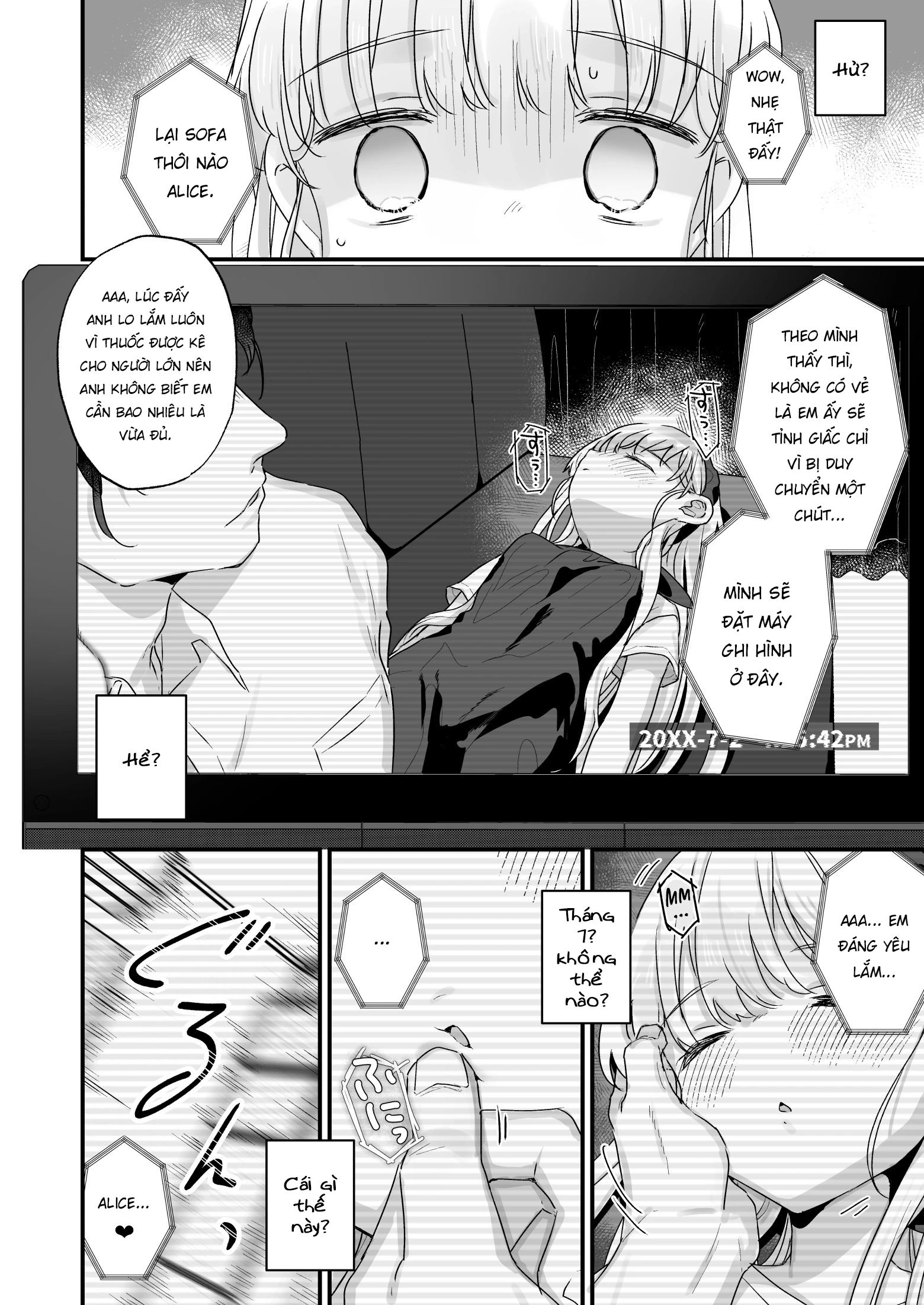 HentaiVN.net - Ảnh 19 - Anh hàng sớm lập dị cứ gọi bé là Alice - Chap 1