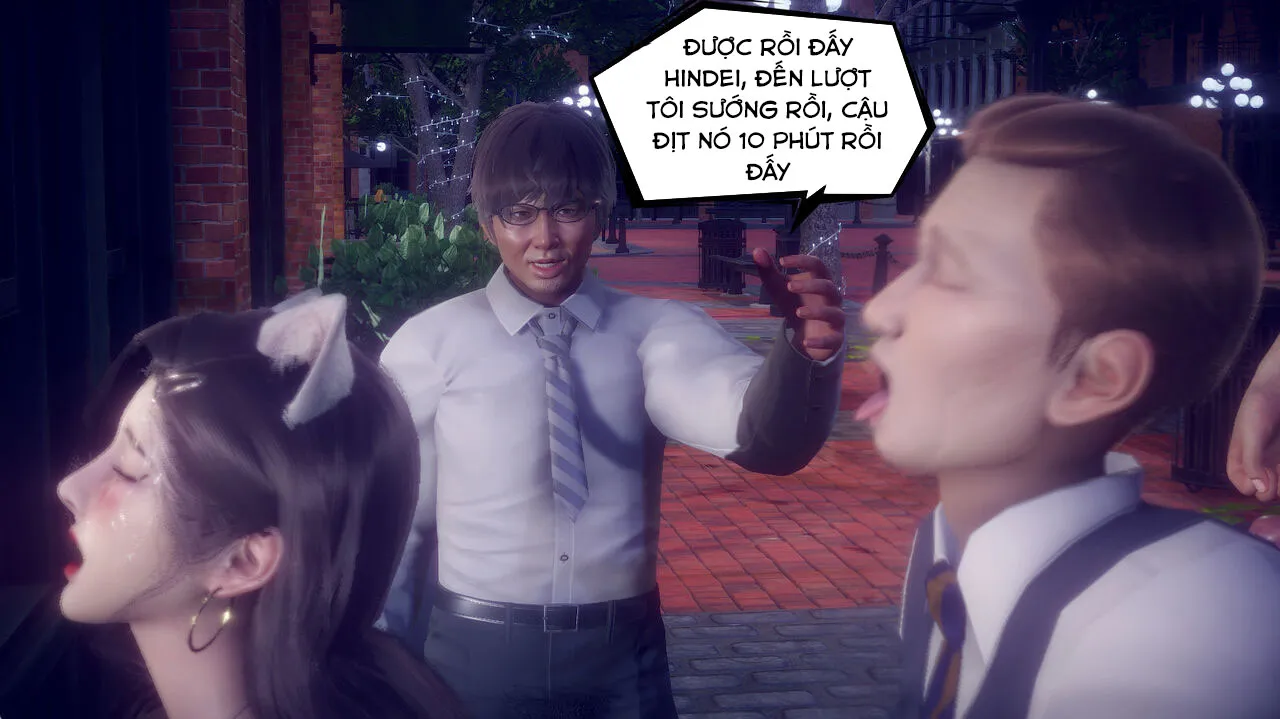HentaiVN.net - Ảnh 42 - Tiểu Sử Trần Kiều An - Chap 22: Liên tục ăn địt. To quá rồi daddy, chồng ơi đừng qua đây !