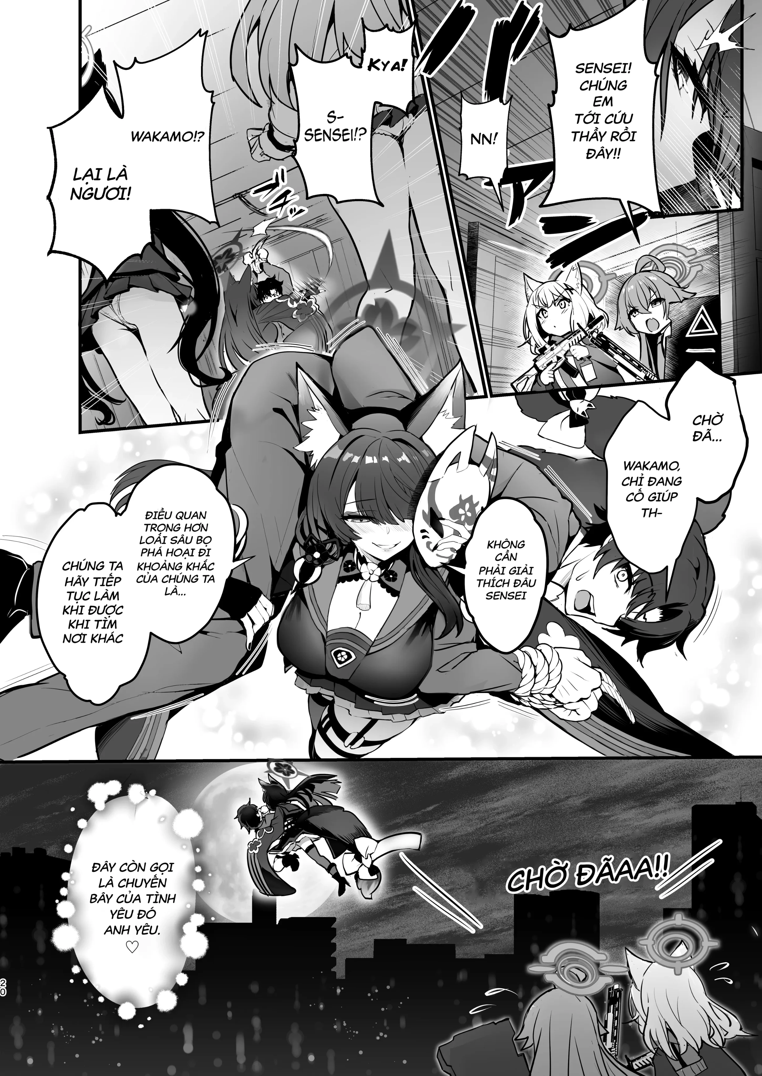 HentaiVN.net - Ảnh 20 - Ông thầy bất lực bị con cáo vắt - Chap 1