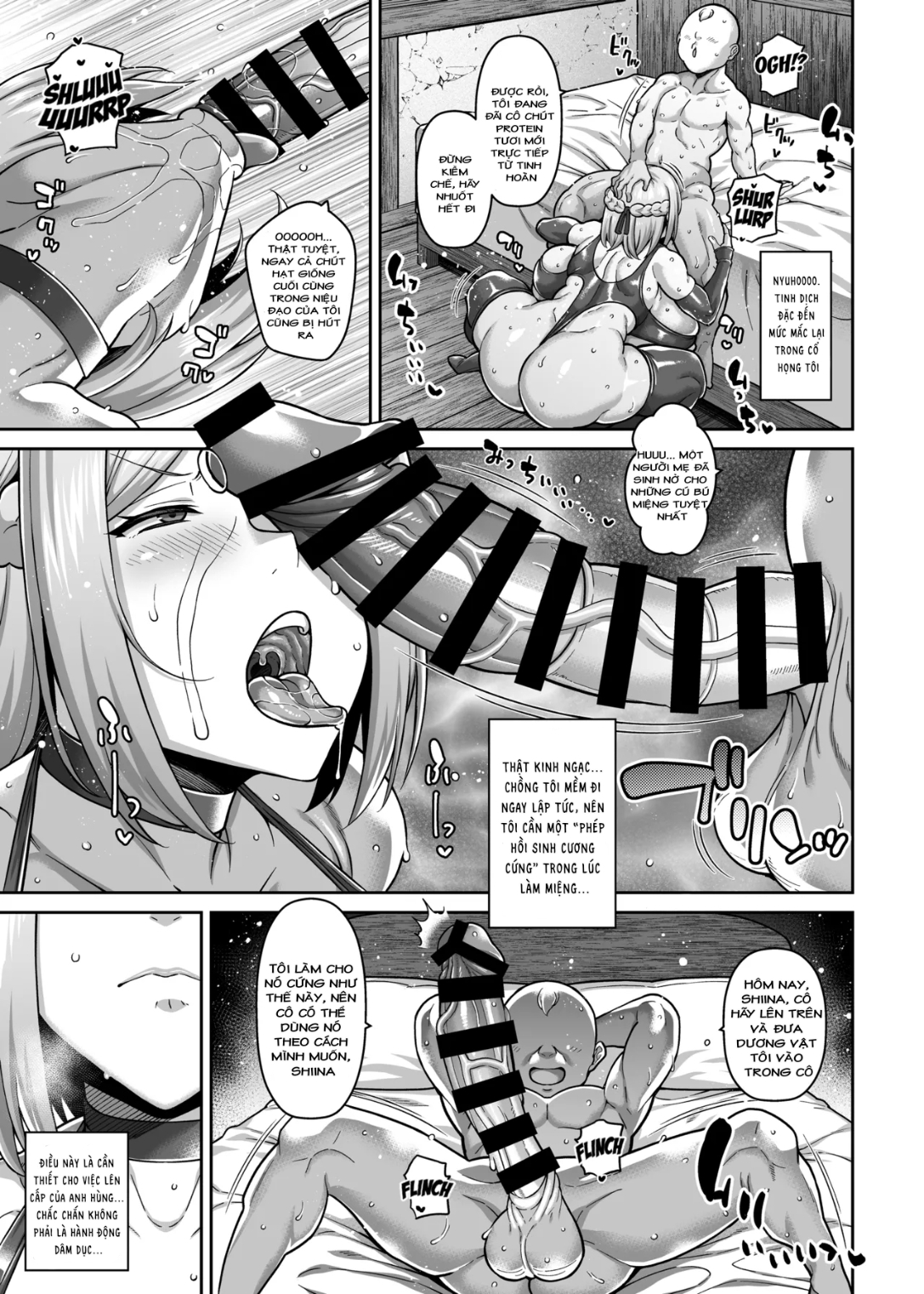 HentaiVN.net - Ảnh 20 - The Brat's Party Is Devotedly Fucking In The Starting Village's Inn - Oneshot