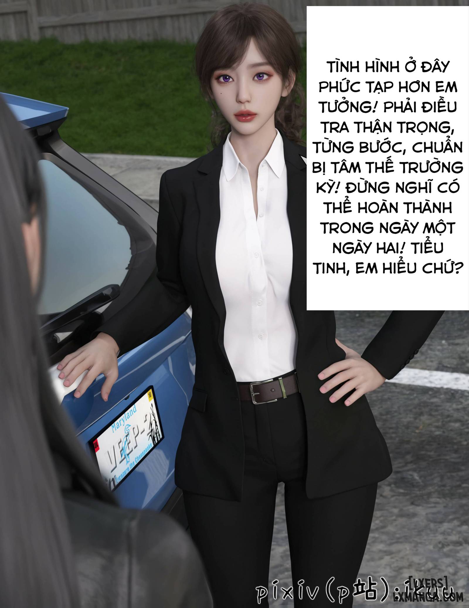HentaiVN.net - Ảnh 19 - Sự Sa Ngã Của Hoa Hồng Thép - Chương 2