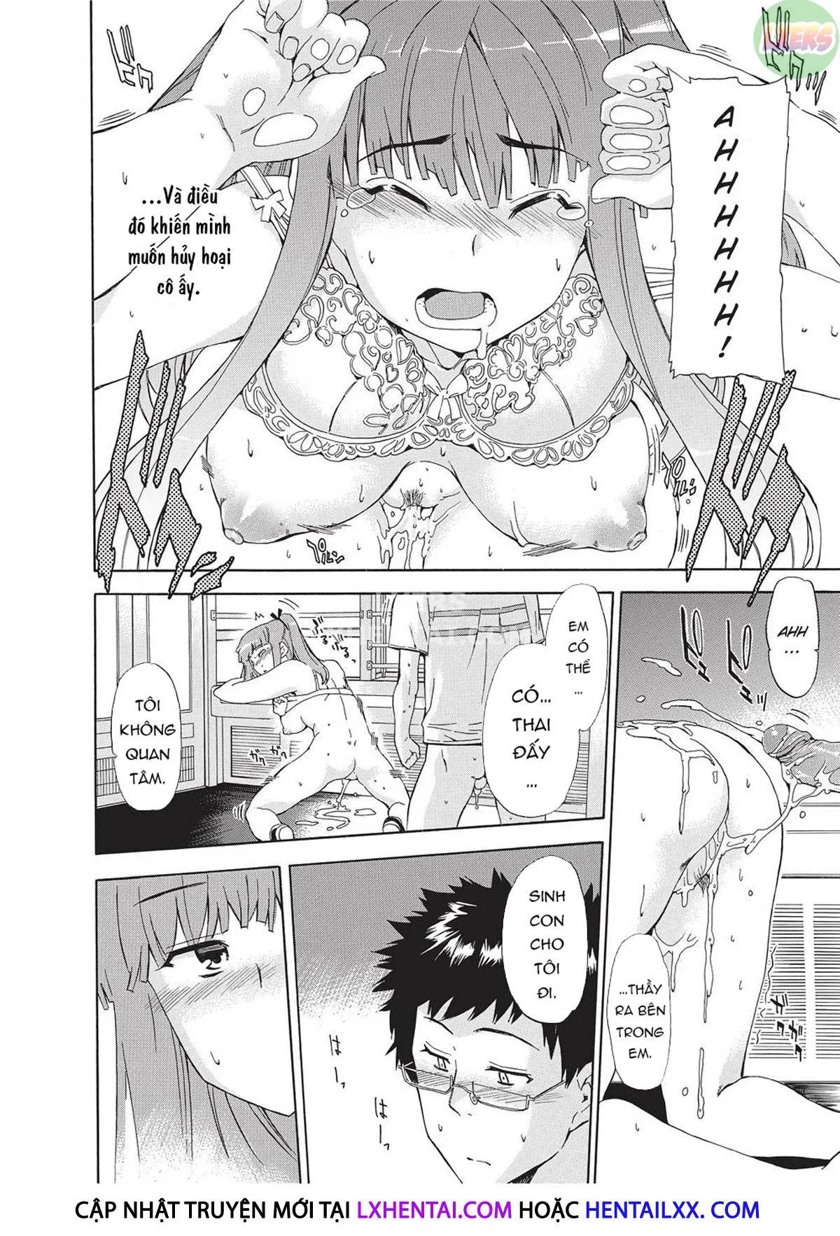 HentaiVN.net - Ảnh 19 - Trembling Lips - Chap 3