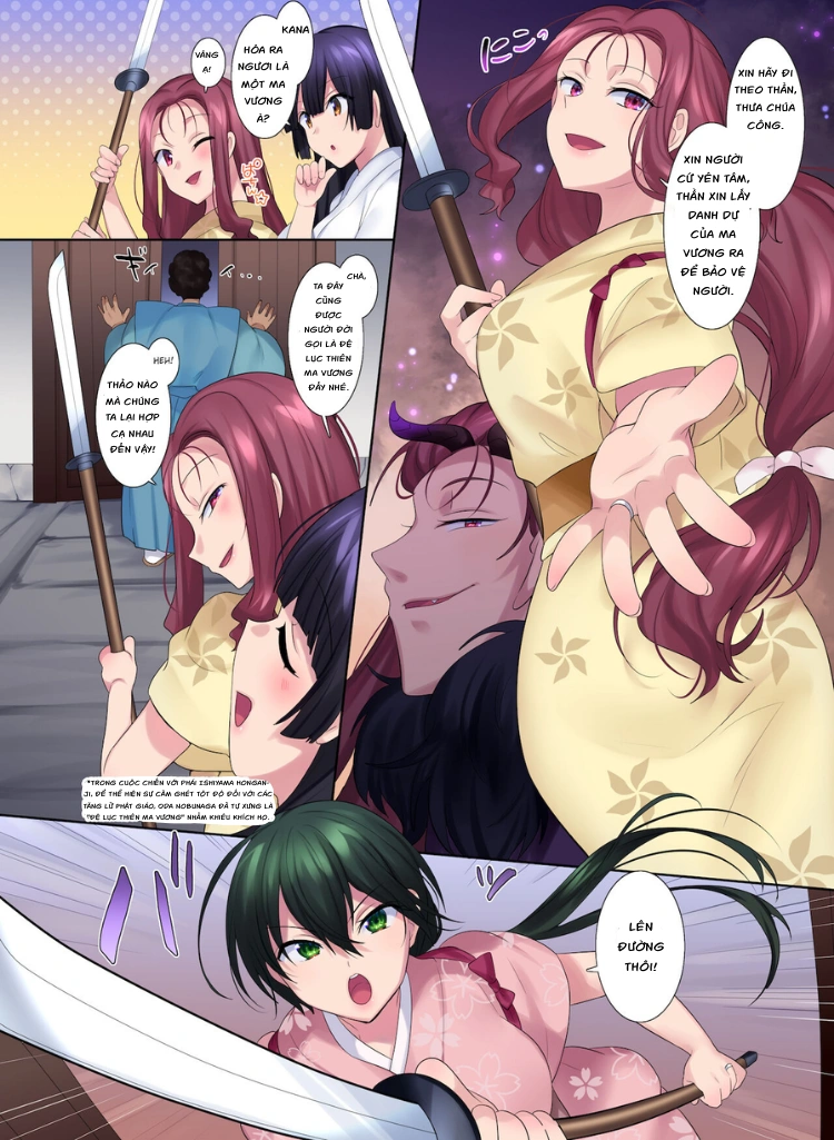 HentaiVN.net - Ảnh 19 - Sự biến đổi của Honnoji ~Nobunaga bị biến thành một cô gái - Oneshot