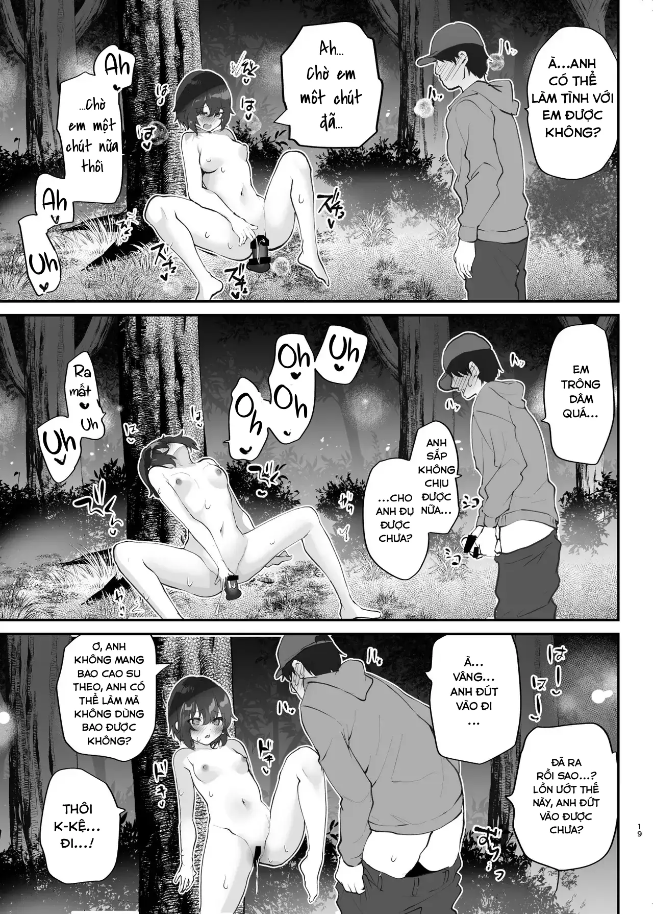 HentaiVN.net - Ảnh 10 - Buổi phát sóng cảnh thủ dâm công khai ♥ - Oneshot
