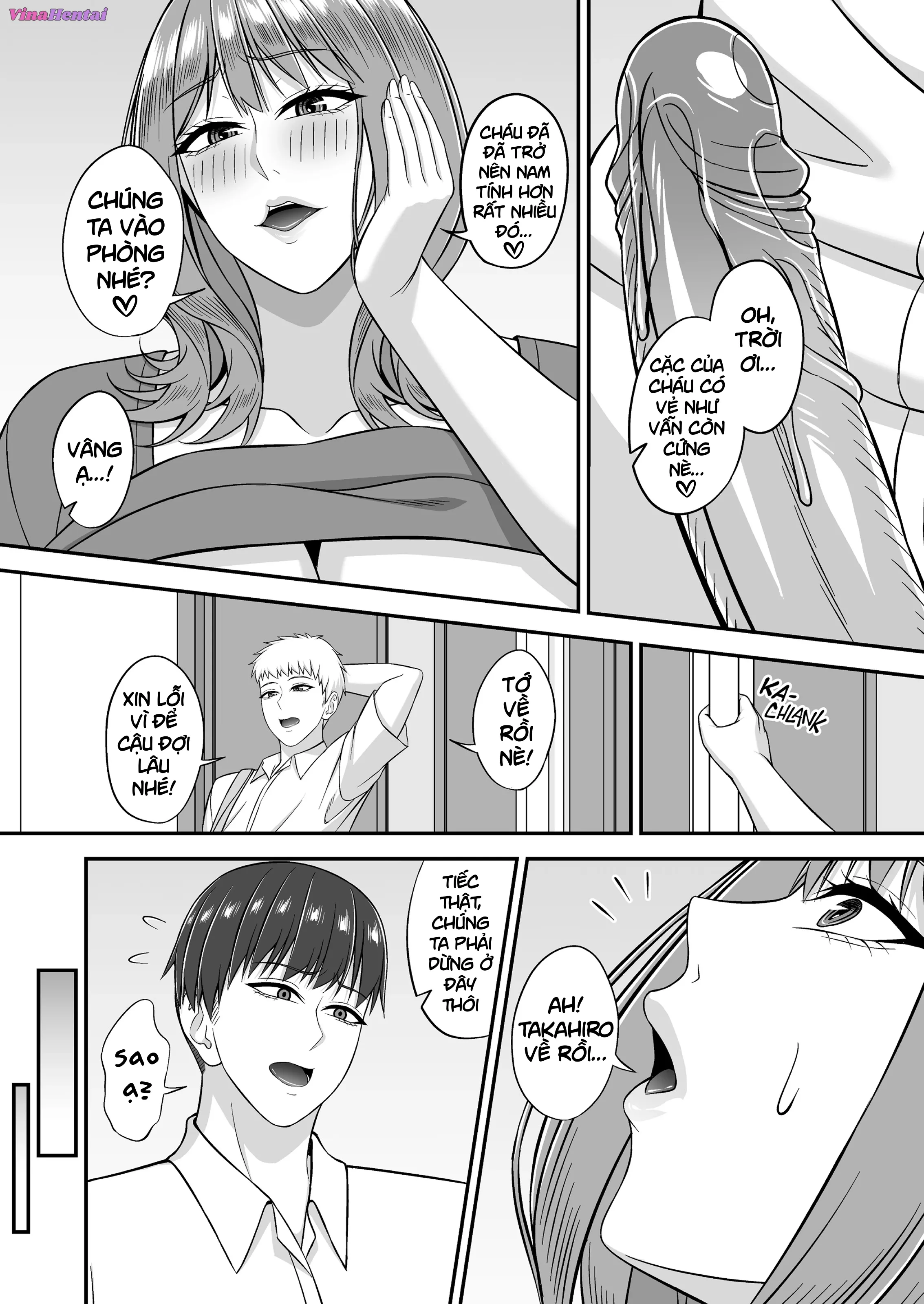 HentaiVN.net - Ảnh 20 - Close Contact With My Friend’s Busty Mom - Oneshot