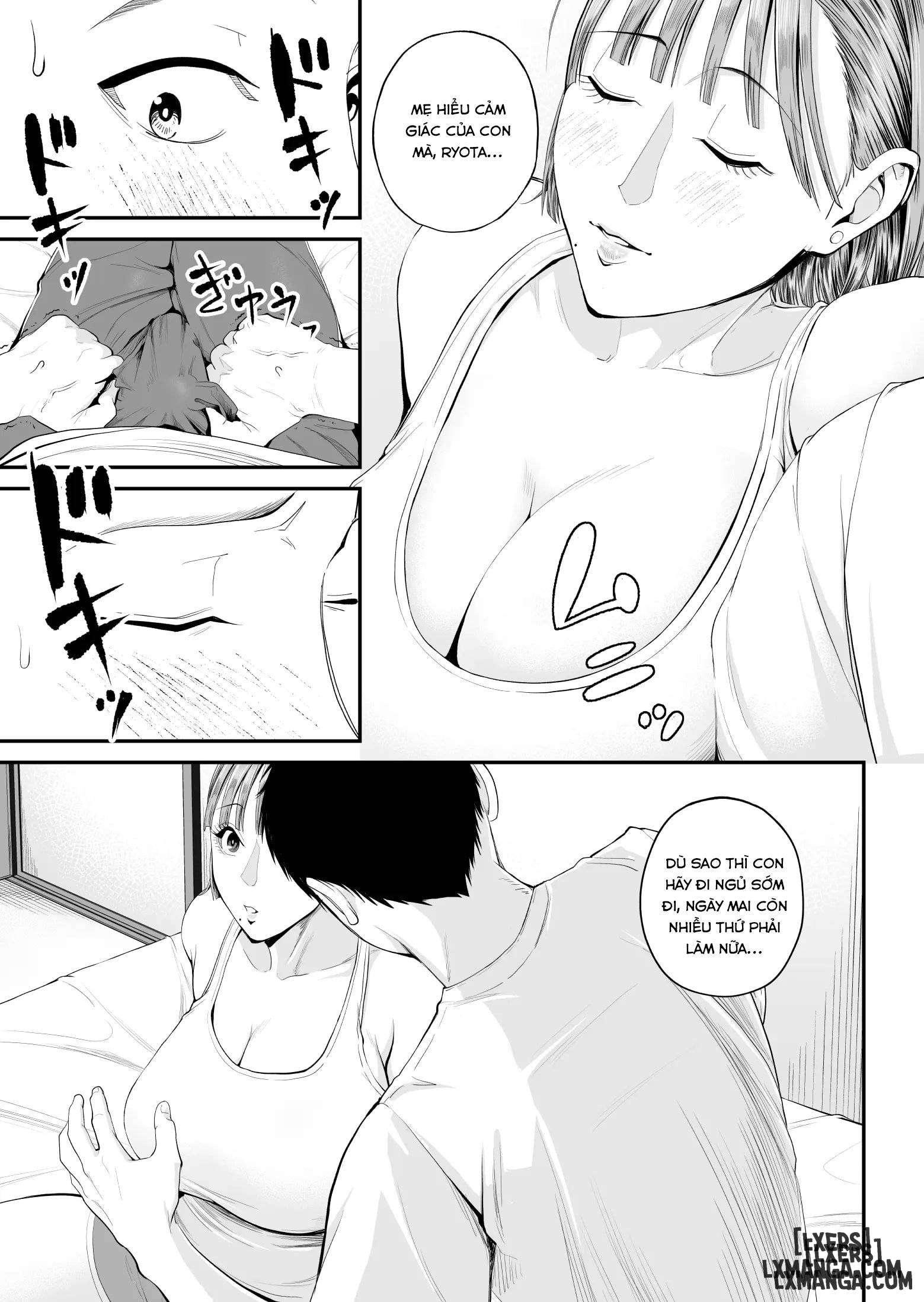 HentaiVN.net - Ảnh 19 - Boshi Jouji ~Daisuki na Okaa-san to Konya Majiwaru - Chap 1