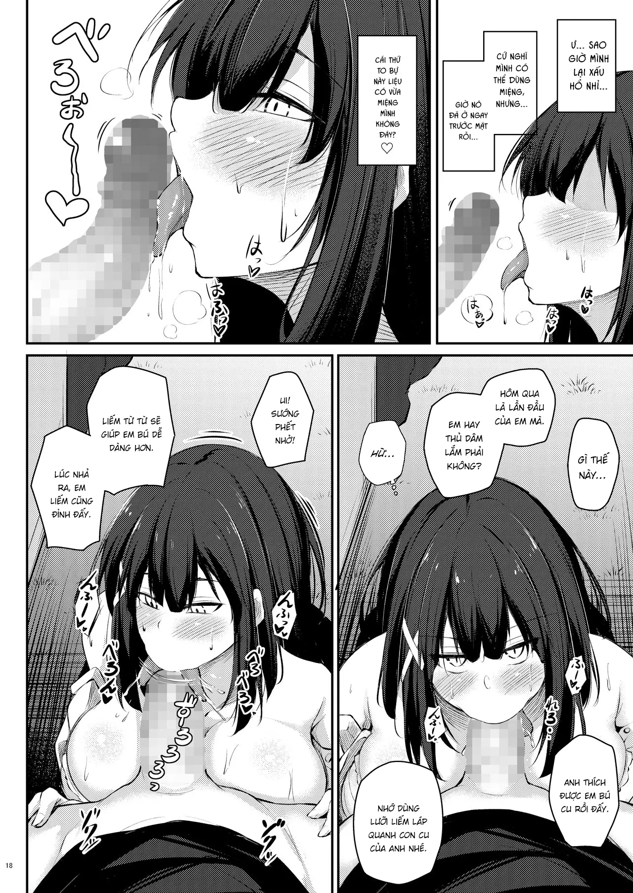 HentaiVN.net - Ảnh 18 - Kouhai Fuukiiin ni Yoru Furyou Senpai no Otoshikata [How to rehabilitate a bad senior by a junior discipline] - Oneshot