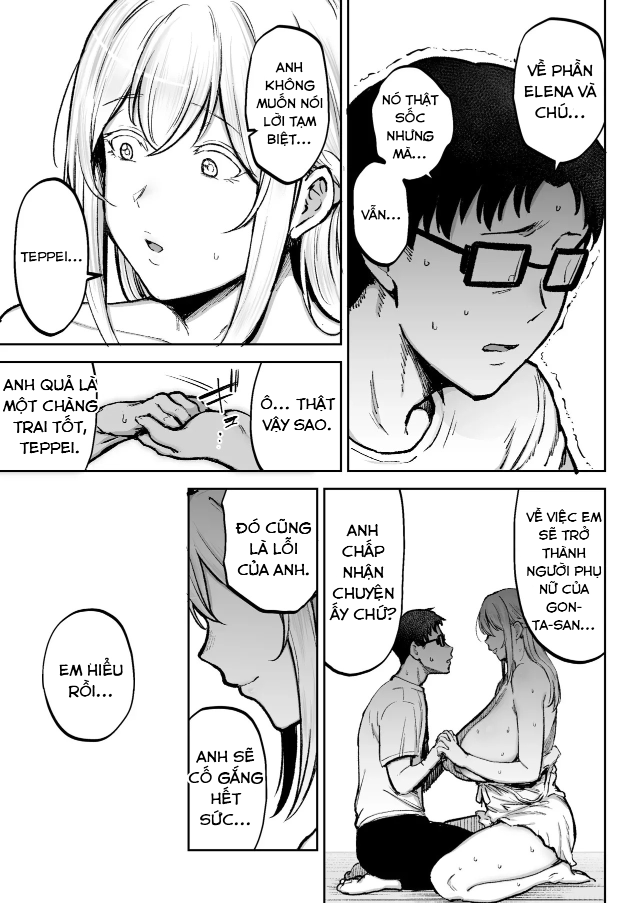 HentaiVN.net - Ảnh 20 - Netorareta Bakunyuu Blonde Zuma Elena 3 MTL - Oneshot